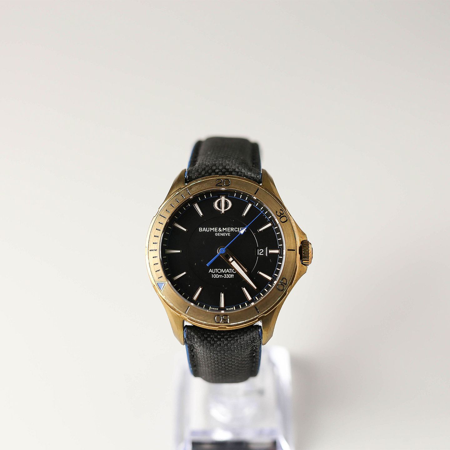 Baume & Mercier Clifton M0A10500 (2022) - Black dial 42 mm Bronze case (2/4)