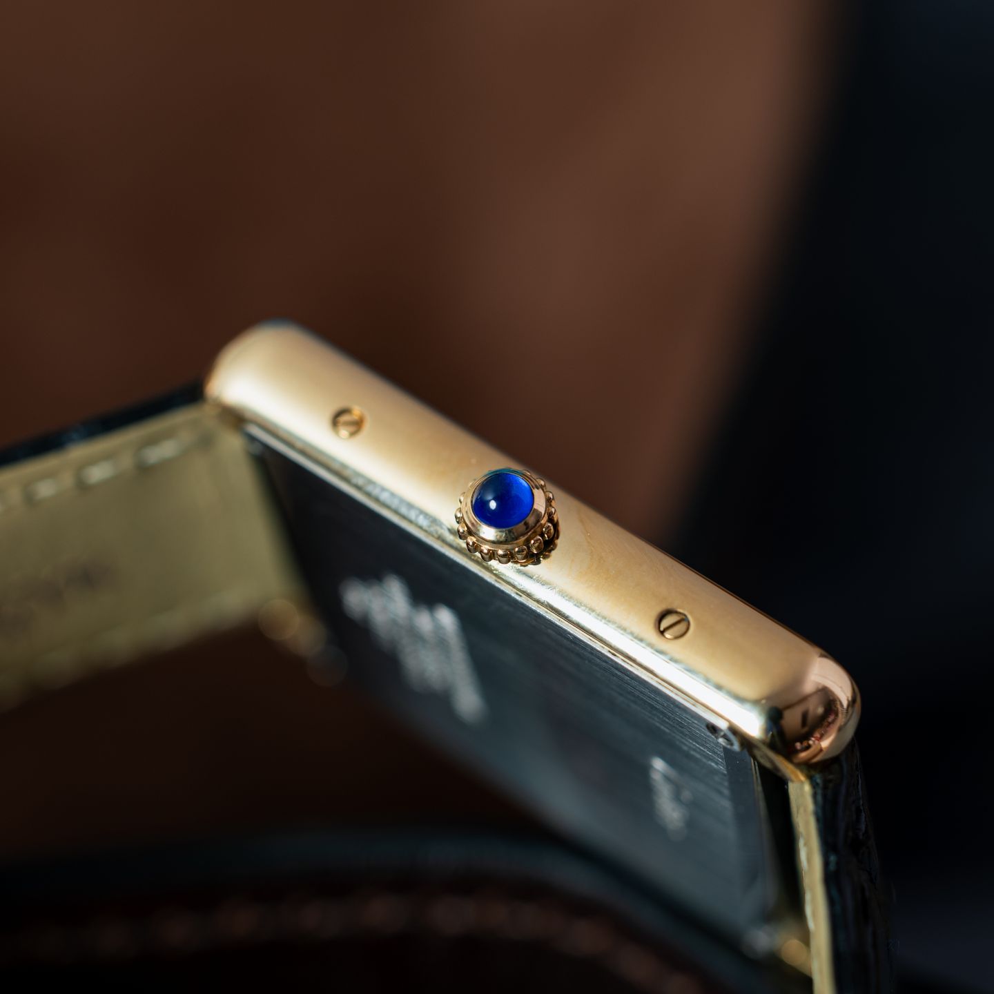 Cartier Tank Solo W5200004 (2020) - Zilver wijzerplaat 35mm Geelgoud (6/8)