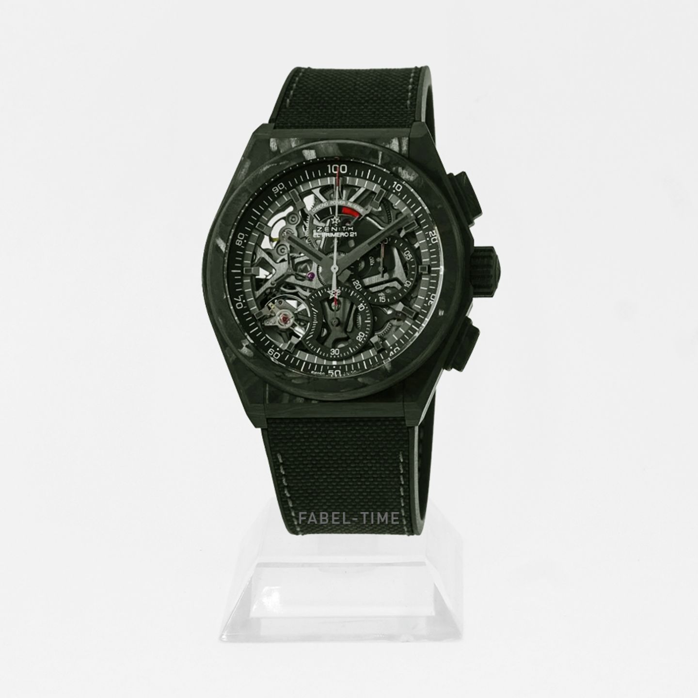 Zenith Defy El Primero 10.9000.9004/96.R921 (2024) - Transparant wijzerplaat 44mm Carbon (1/1)