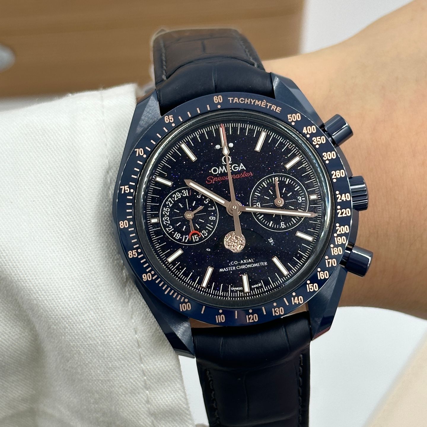 Omega Speedmaster Professional Moonwatch Moonphase 304.93.44.52.03.002 - (8/8)