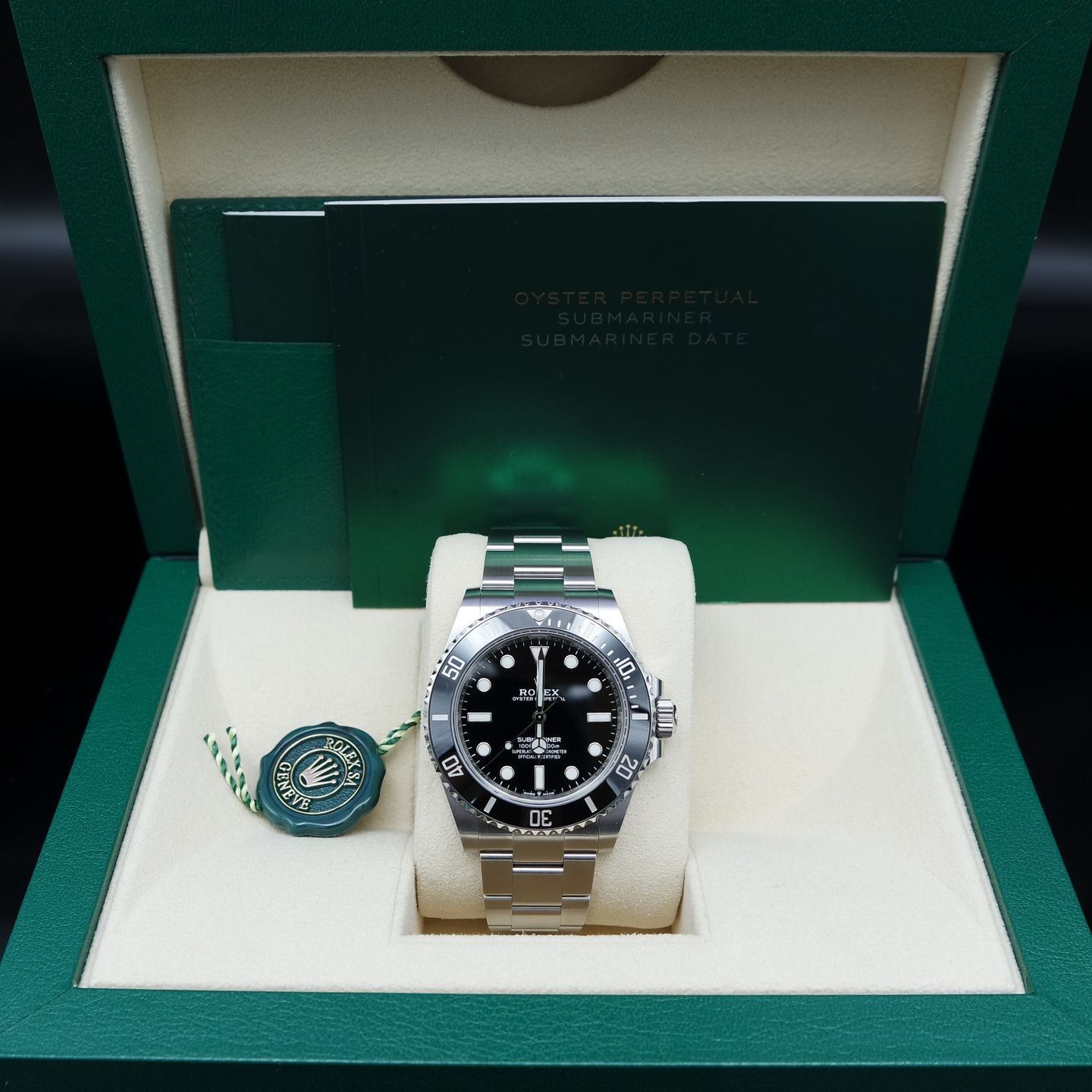 Rolex Submariner No Date 124060 (2023) - Zwart wijzerplaat 41mm Staal (6/6)