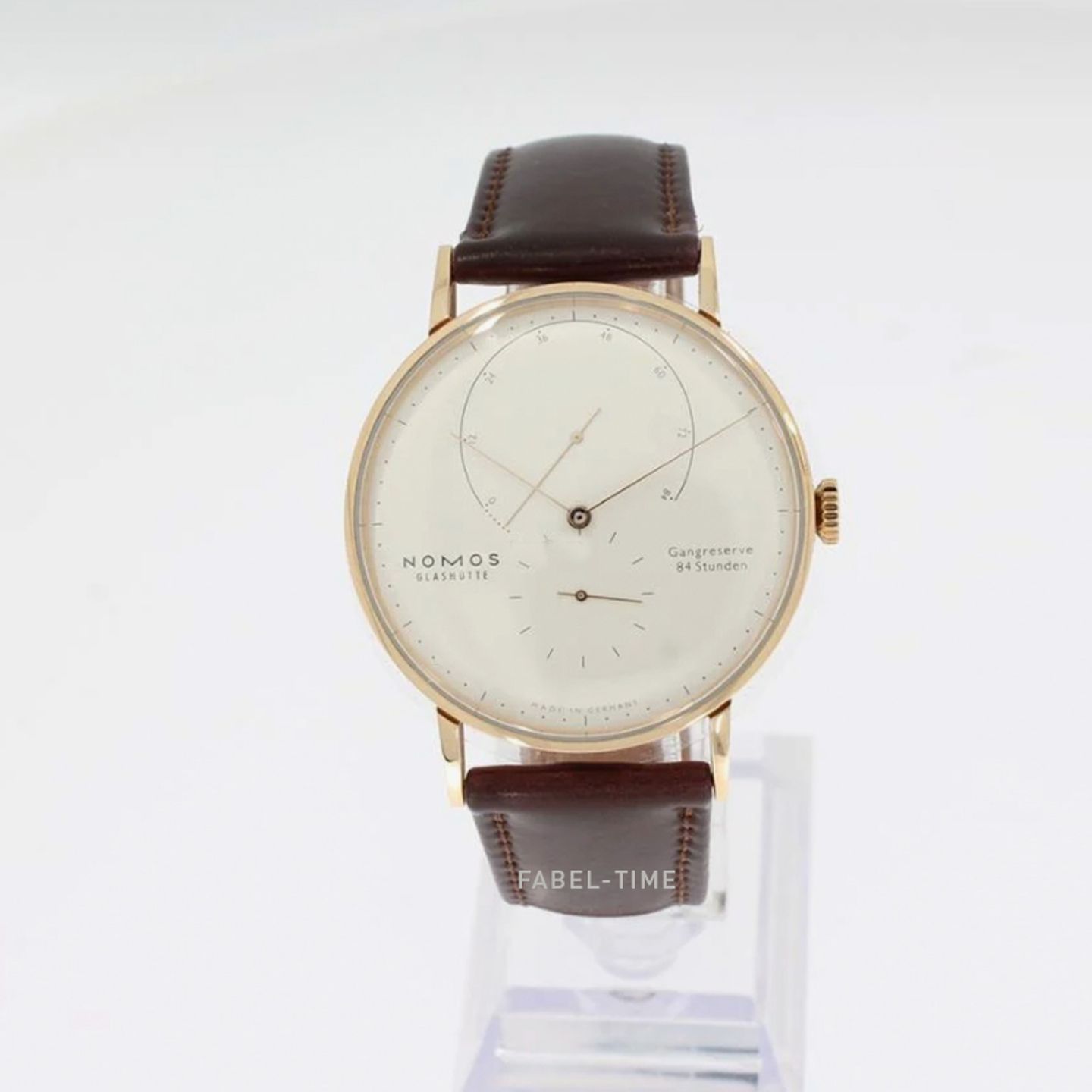 NOMOS Lambda 930 (2024) - White dial 42 mm Rose Gold case (1/1)