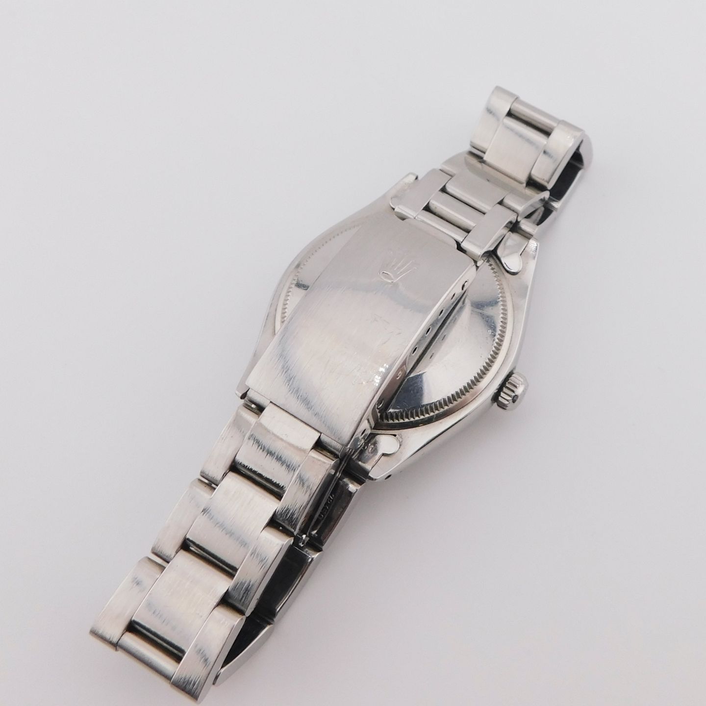 Rolex Oyster Perpetual 1002 (1980) - Grey dial 34 mm Steel case (5/6)