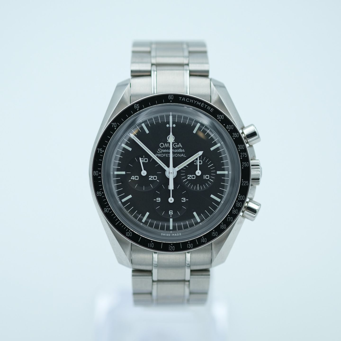 Omega Speedmaster Professional Moonwatch 311.30.42.30.01.005 (2020) - Black dial 42 mm Steel case (3/8)