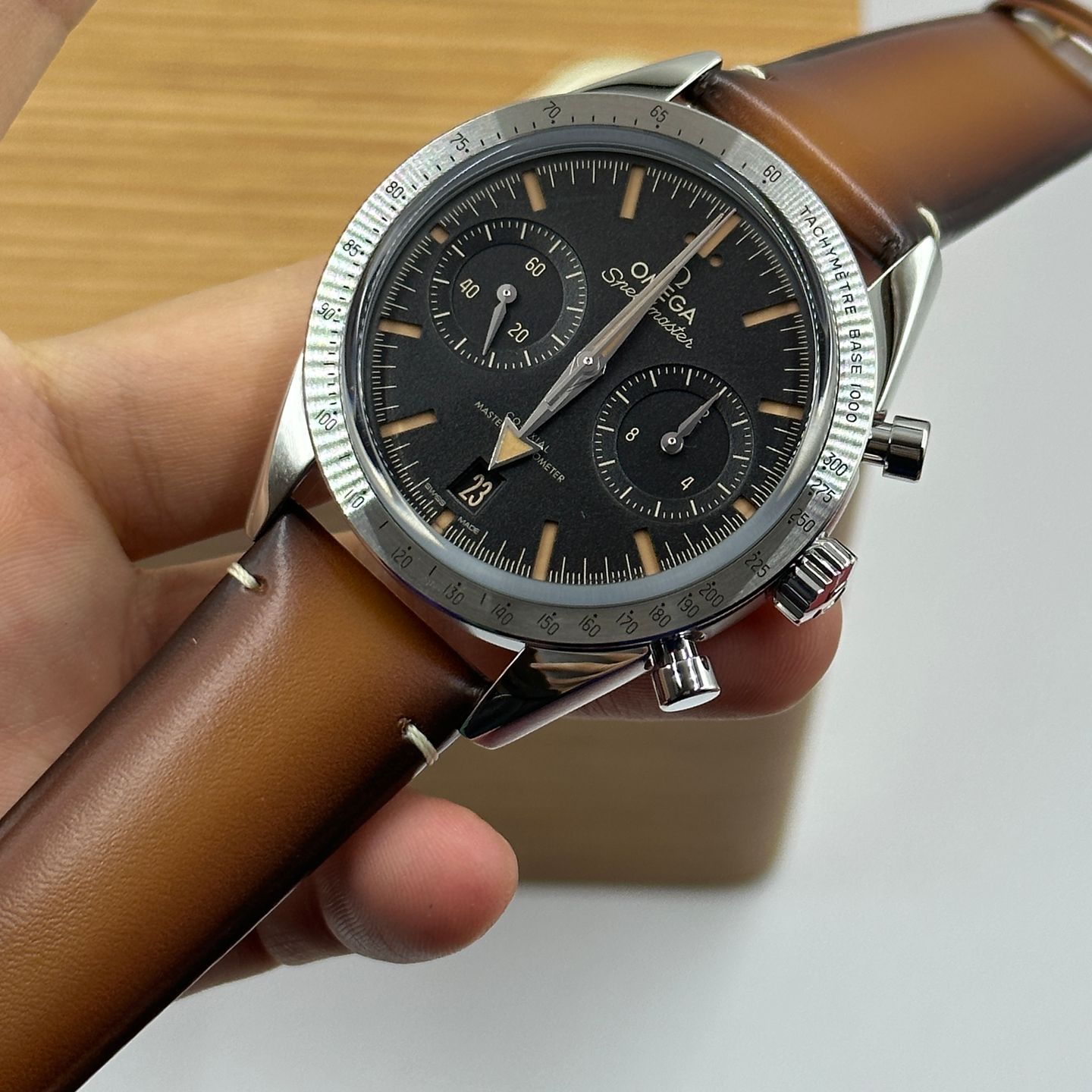 Omega Speedmaster '57 332.12.41.51.01.001 (2024) - Zwart wijzerplaat 41mm Staal (5/8)