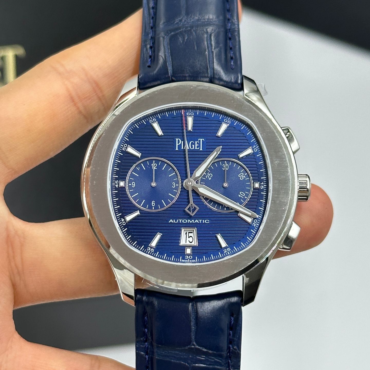 Piaget Polo S G0A43002 (2022) - Blue dial 42 mm Steel case (5/8)