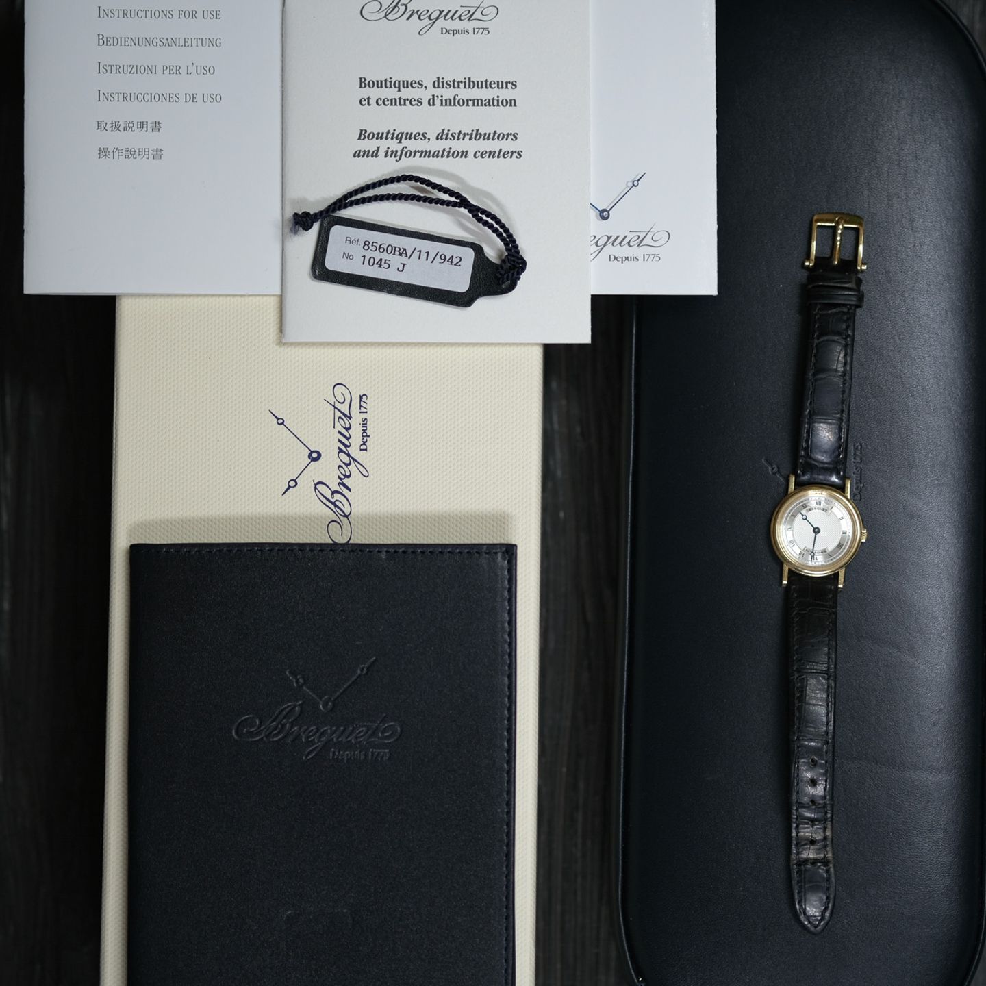 Breguet Classique 8560BA / 11 / 942 (2002) - Silver dial 26 mm Yellow Gold case (3/8)