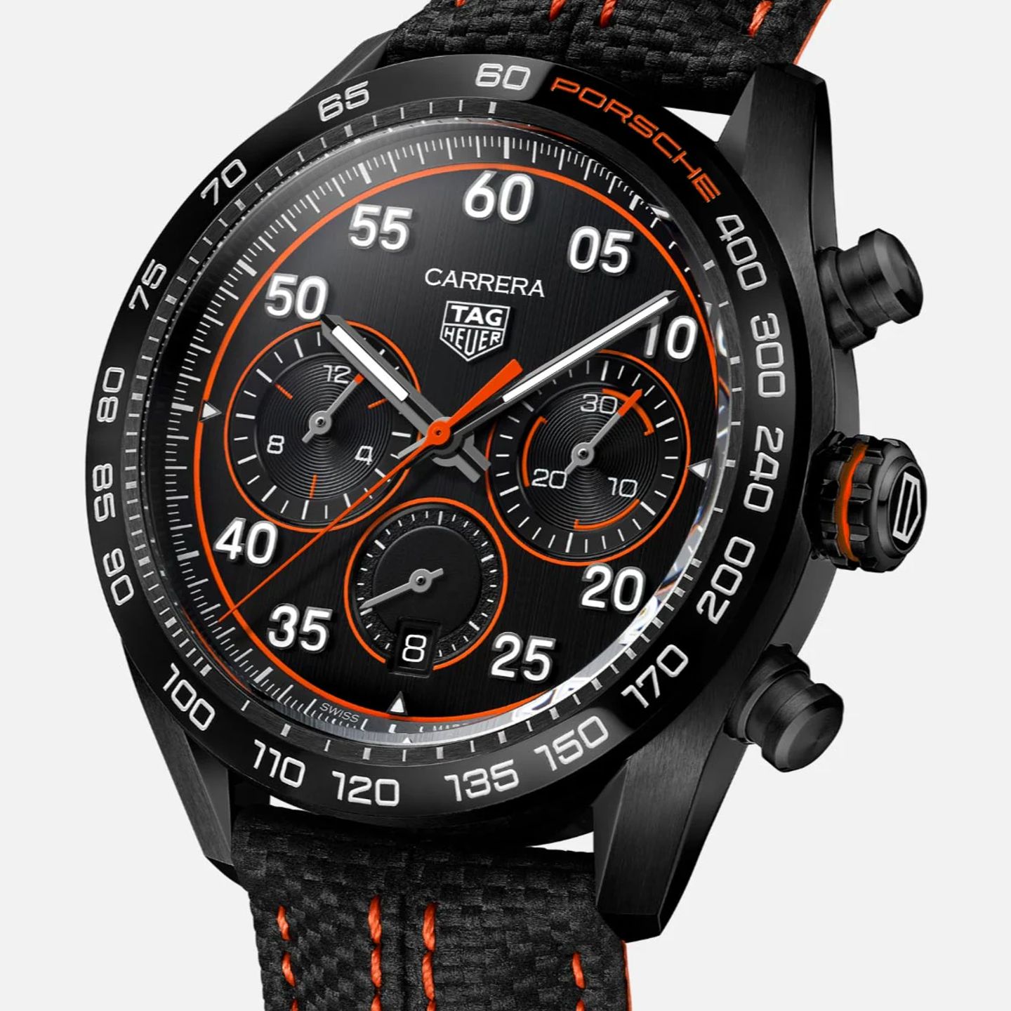 TAG Heuer Carrera Porsche Chronograph Special Edition CBN2A1M.FC6526 (2024) - Black dial 44 mm Steel case (1/1)