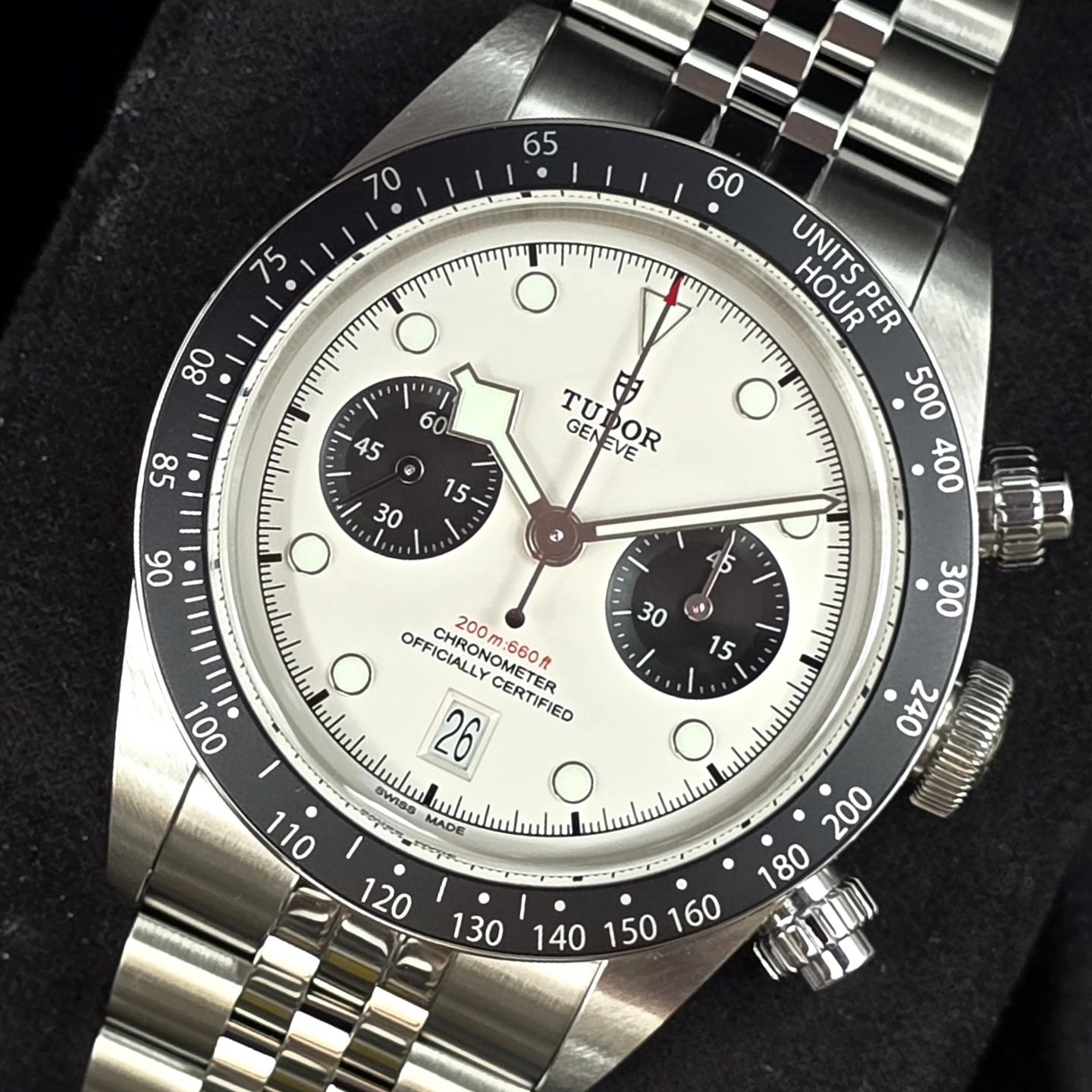 Tudor Black Bay Chrono 79360N (2026) - Black dial 41 mm Steel case (1/8)