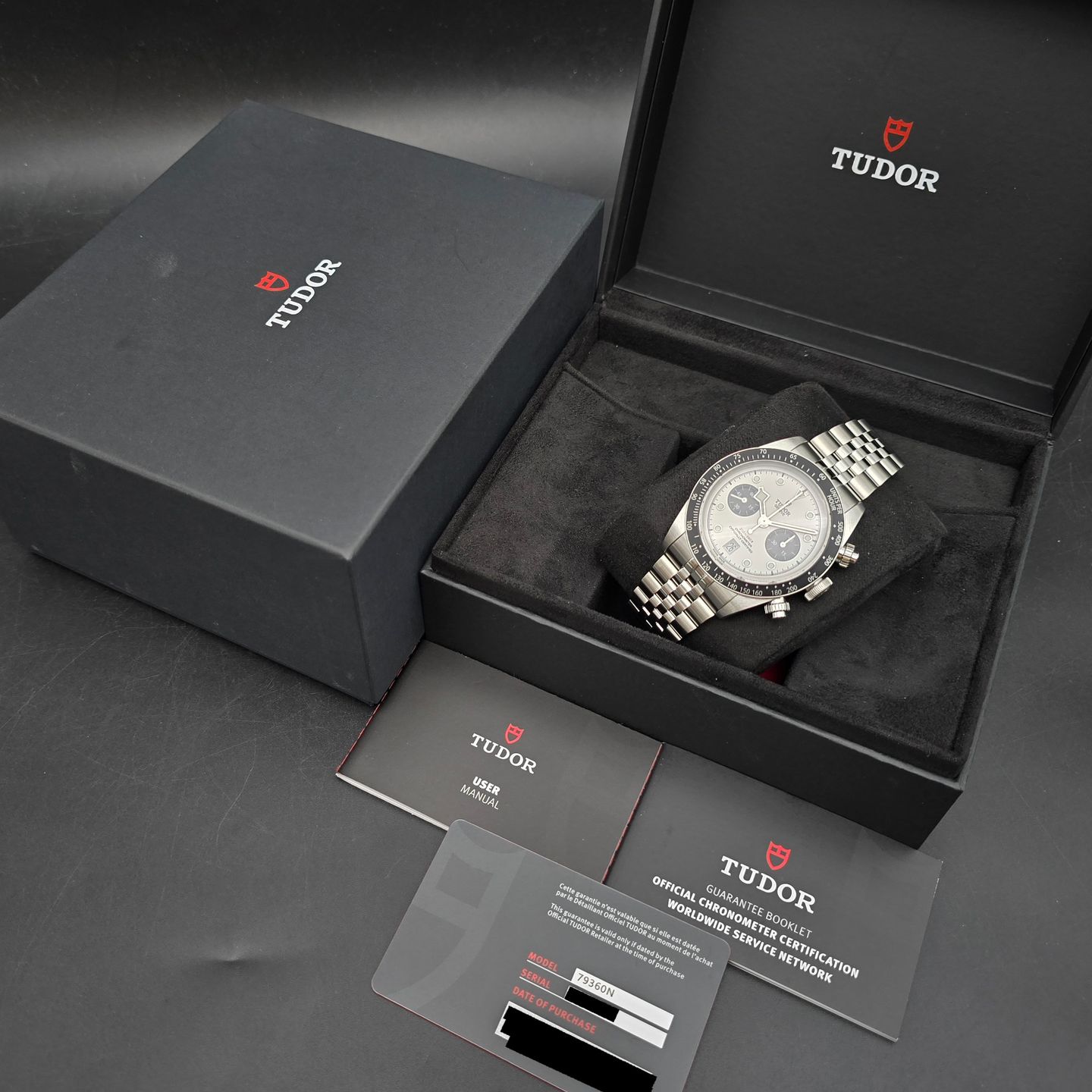 Tudor Black Bay Chrono 79360N (2026) - Black dial 41 mm Steel case (8/8)