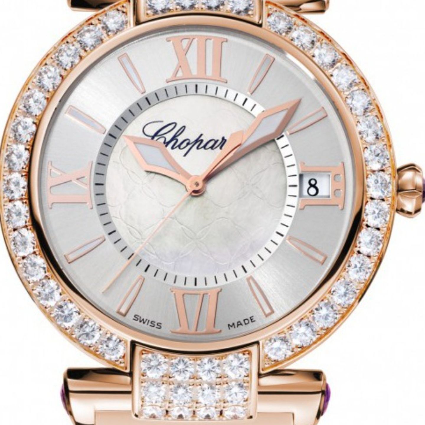 Chopard Imperiale 384241-5004 (2021) - Parelmoer wijzerplaat 40mm Roségoud (1/1)