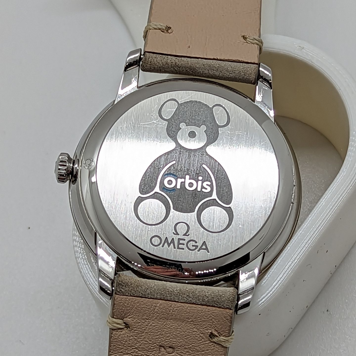 Omega De Ville Prestige 424.10.40.20.03.003 (2022) - Blauw wijzerplaat 40mm Staal (3/8)