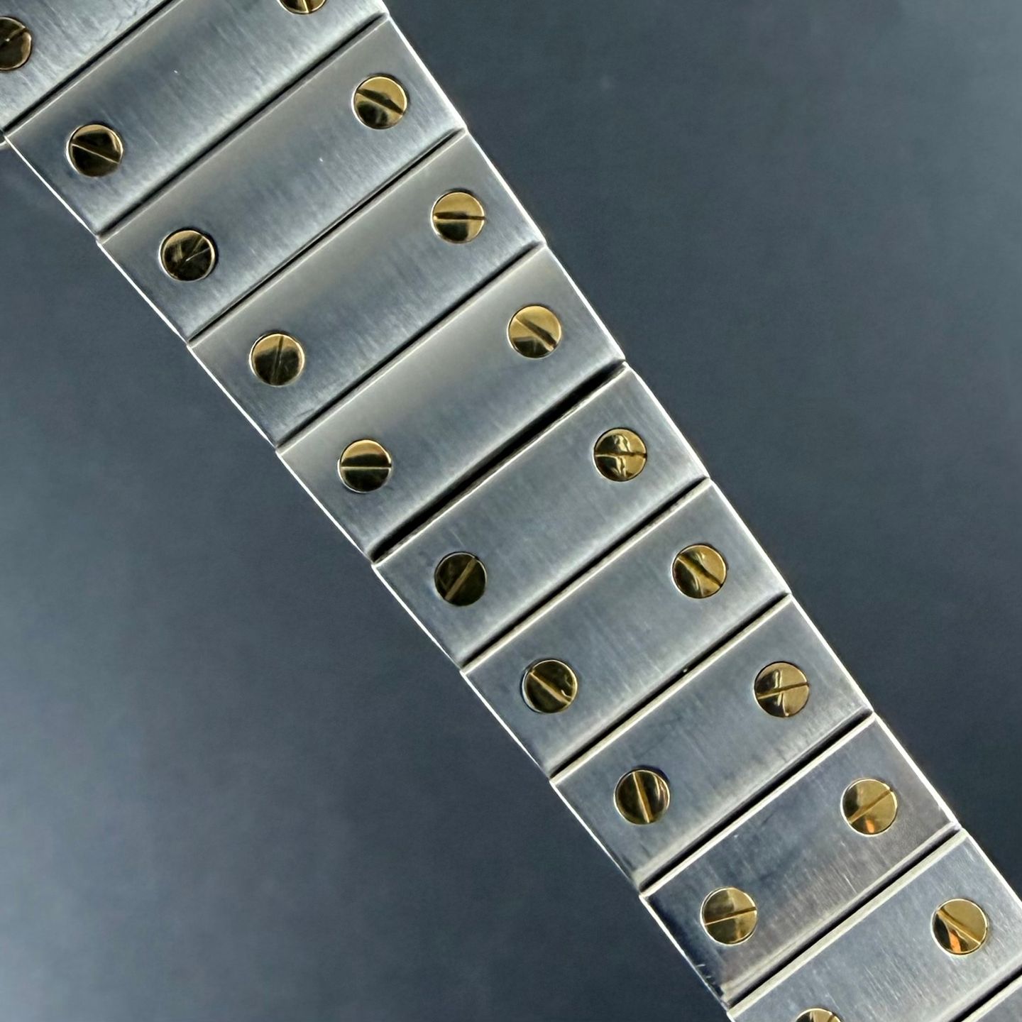 Cartier Santos W20011C4 (1999) - Wit wijzerplaat 29mm Goud/Staal (6/8)