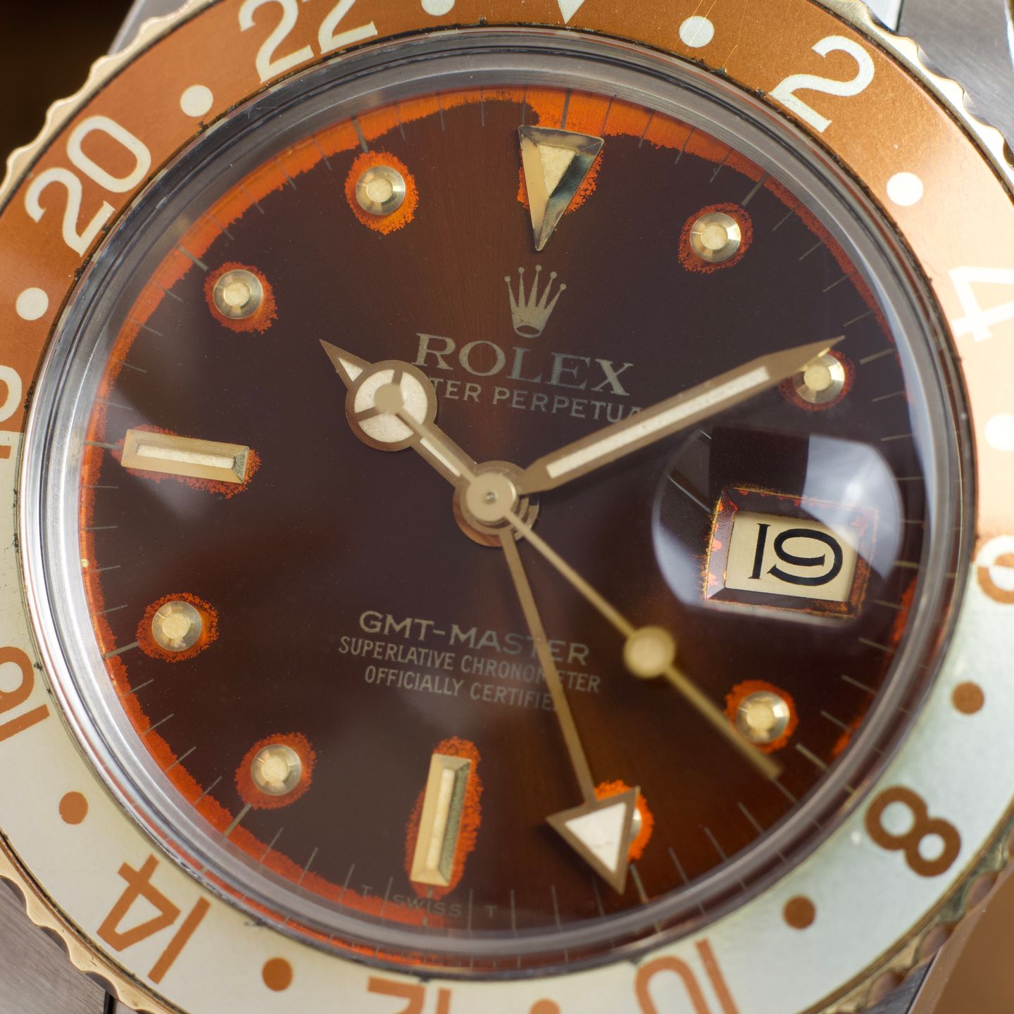 Rolex GMT-Master 16753 (1983) - Brown dial 40 mm Steel case (6/8)