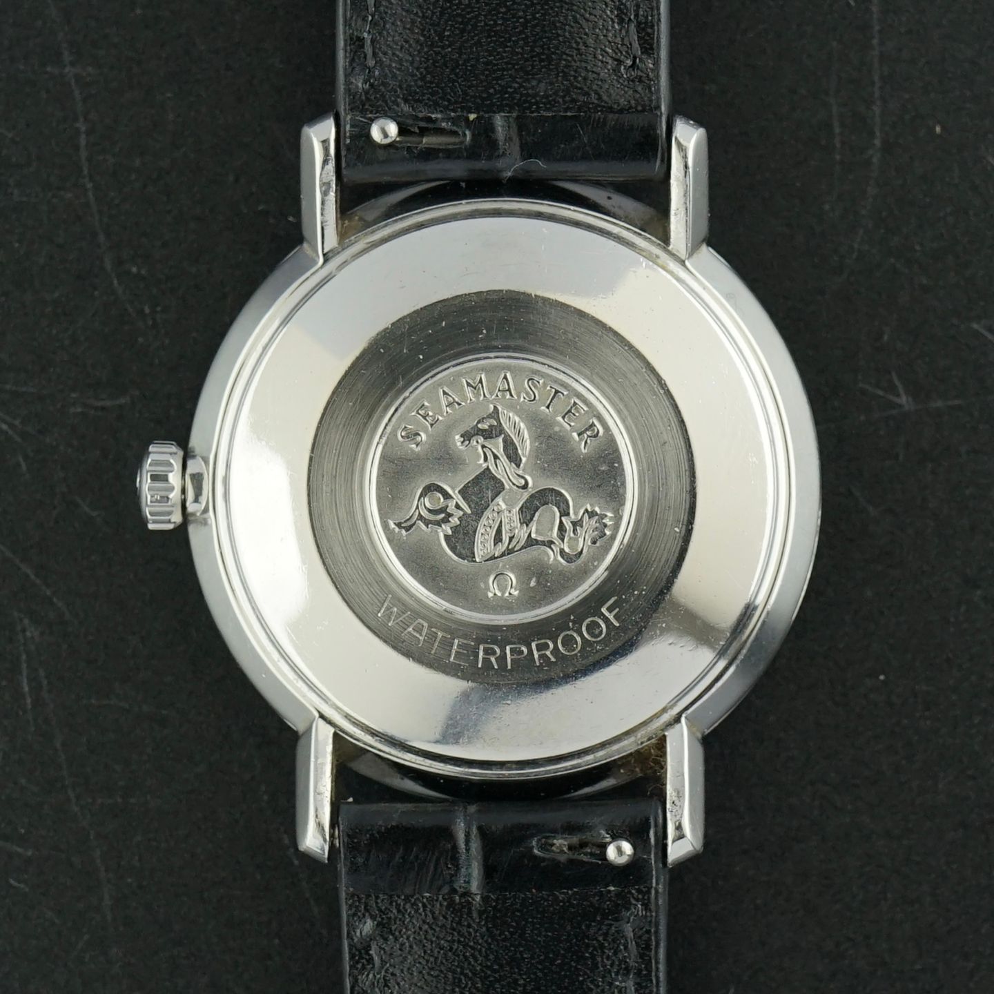 Omega Seamaster 14910 (1963) - White dial 34 mm Steel case (3/8)