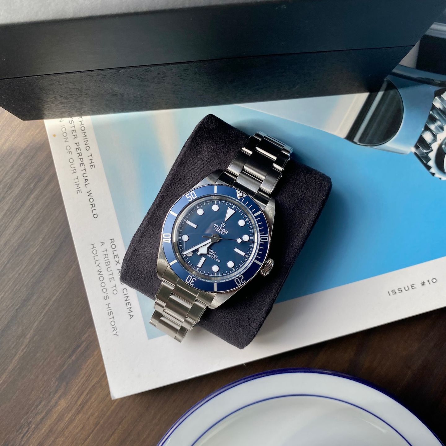 Tudor Black Bay Fifty-Eight 79030B (2021) - Blue dial 39 mm Steel case (3/4)