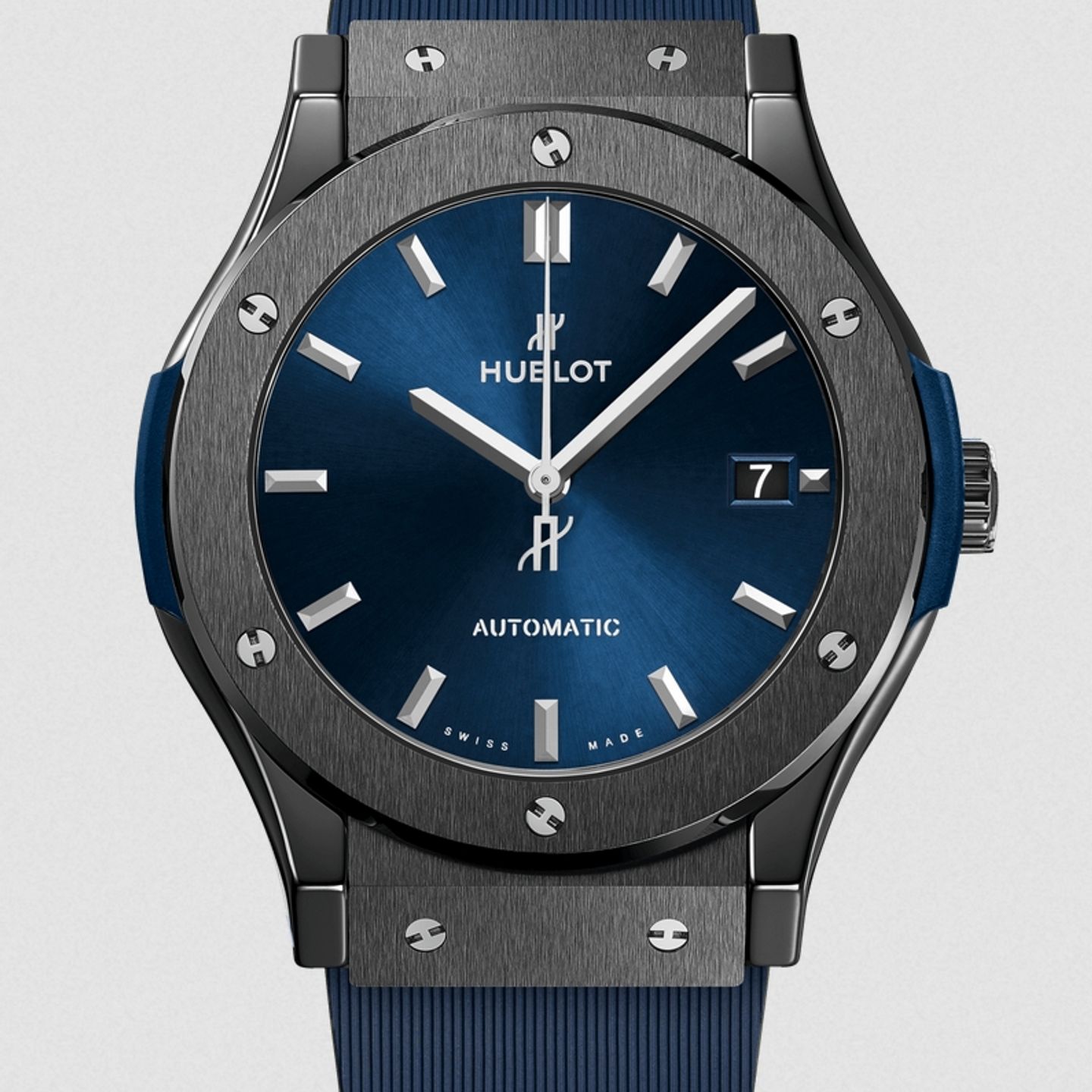 Hublot Classic Fusion Blue 511.CM.7170.RX (2023) - Blauw wijzerplaat 45mm Keramiek (1/1)