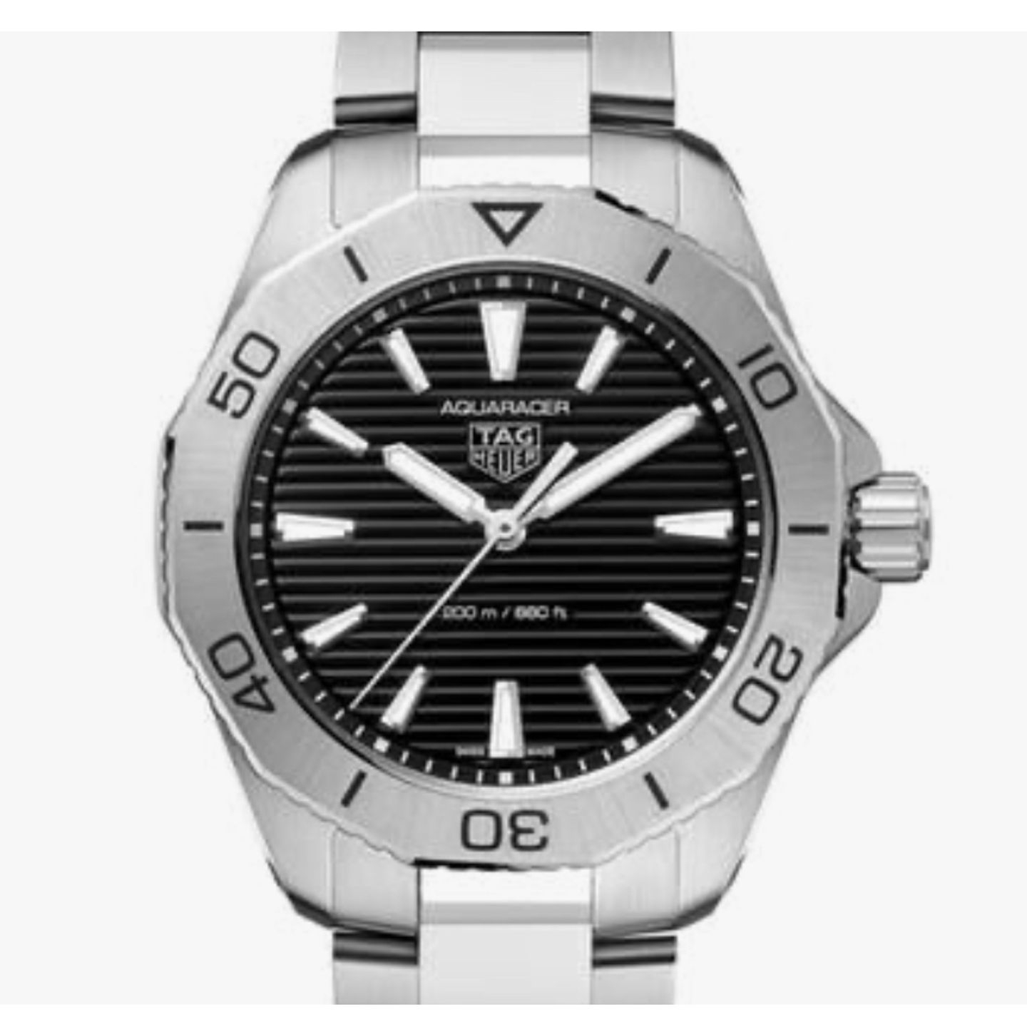 TAG Heuer Aquaracer WBP1110.BA0627 (2024) - Black dial 40 mm Steel case (1/1)