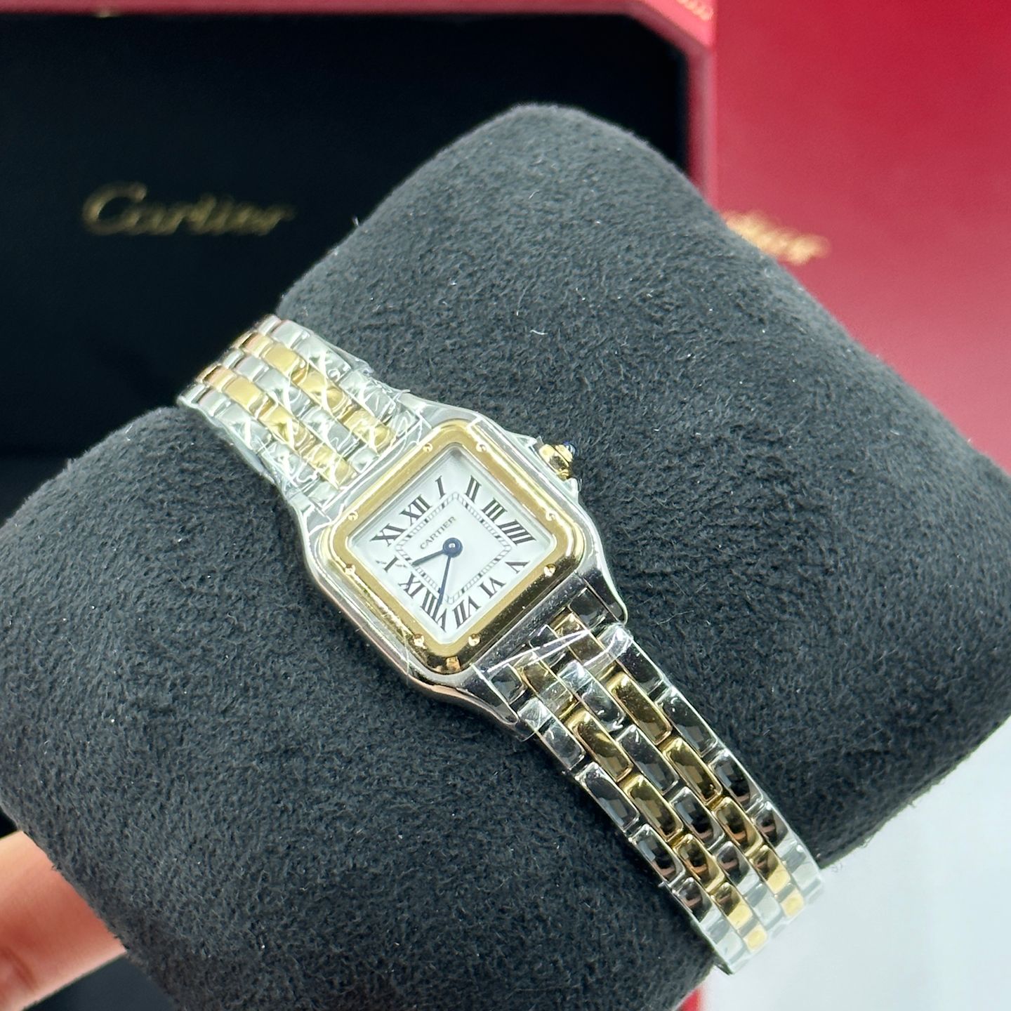 Cartier Panthère W2PN0006 (2023) - Zilver wijzerplaat 30mm Goud/Staal (5/8)