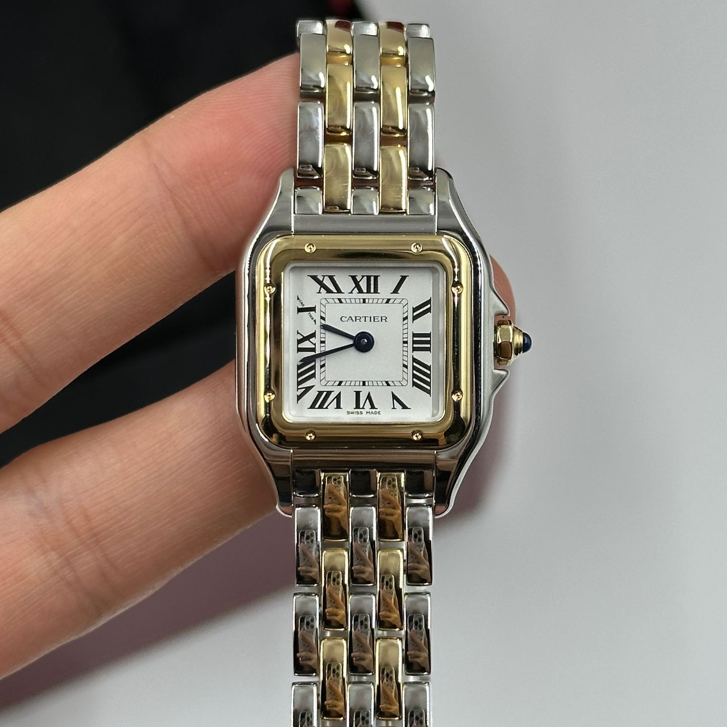 Cartier Panthère W2PN0006 (2023) - Zilver wijzerplaat 30mm Goud/Staal (6/8)