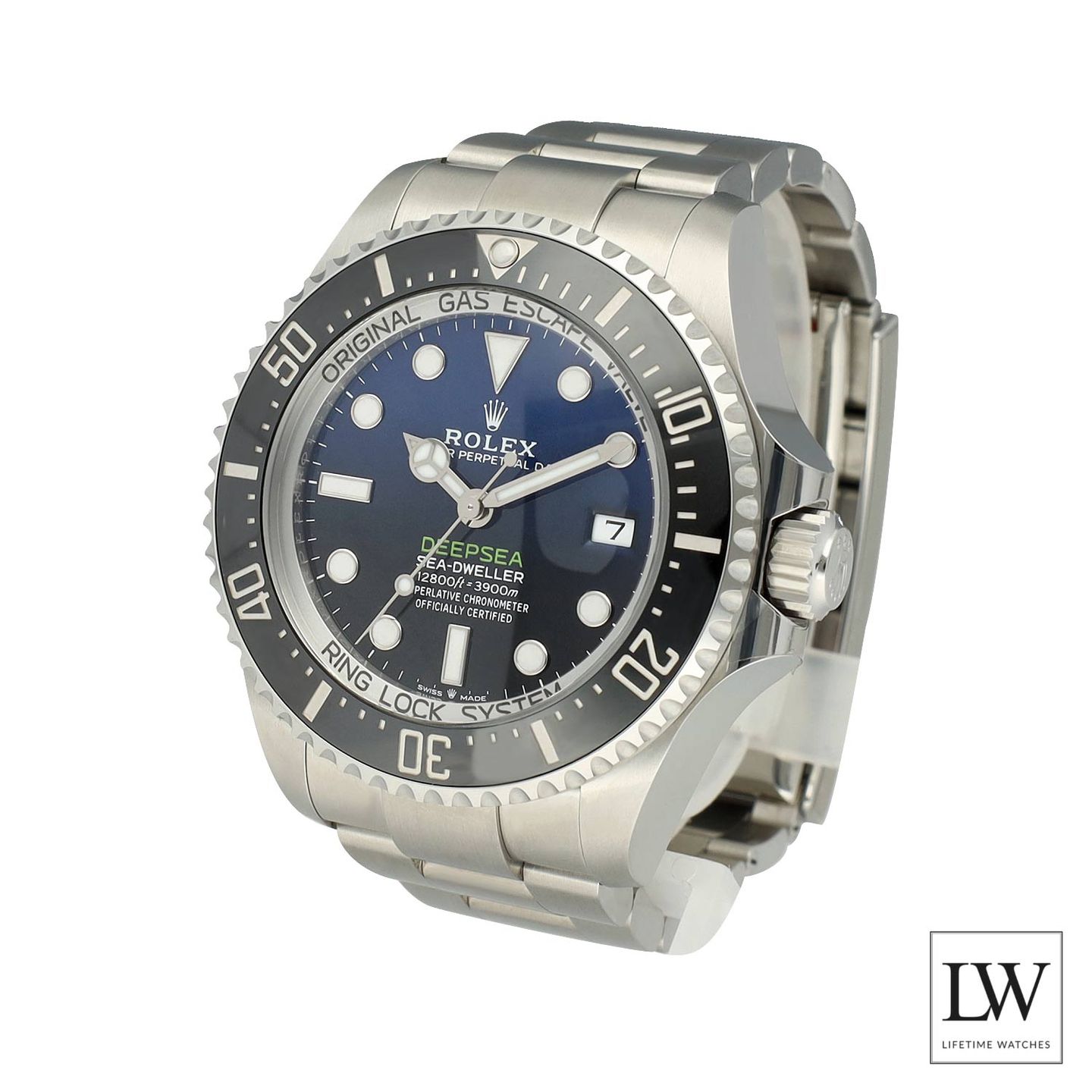 Rolex Sea-Dweller Deepsea 136660 (2025) - Blue dial 44 mm Steel case (5/8)