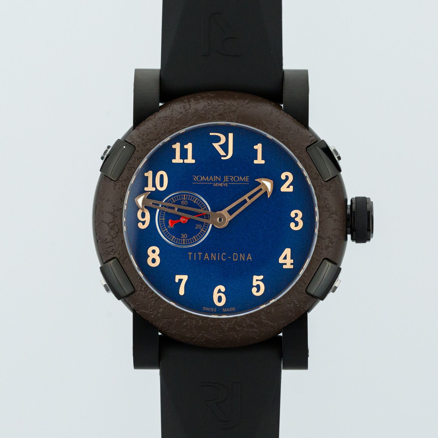 Romain Jerome Titanic-DNA RJ.TI.AU.503.10 (2022) - Blauw wijzerplaat 46mm Staal (1/8)