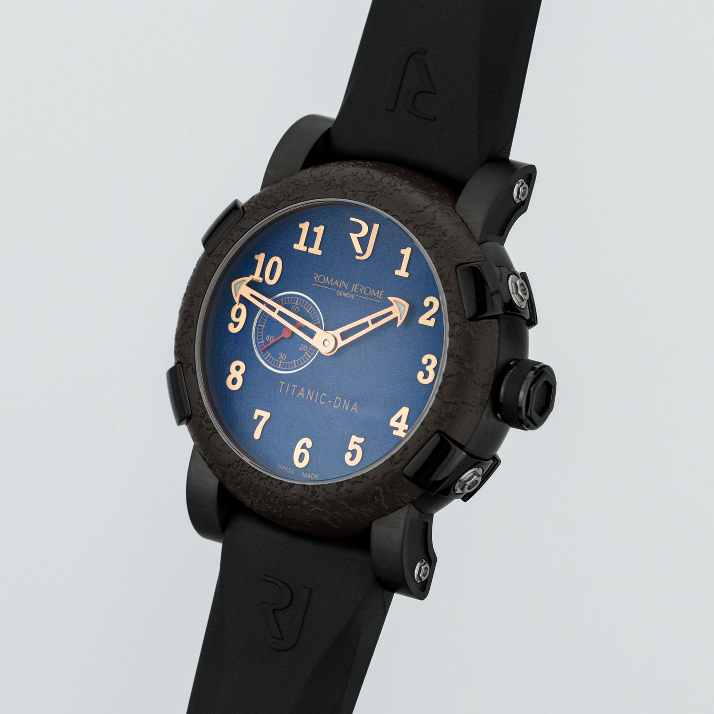 Romain Jerome Titanic-DNA RJ.TI.AU.503.10 (2022) - Blauw wijzerplaat 46mm Staal (3/8)