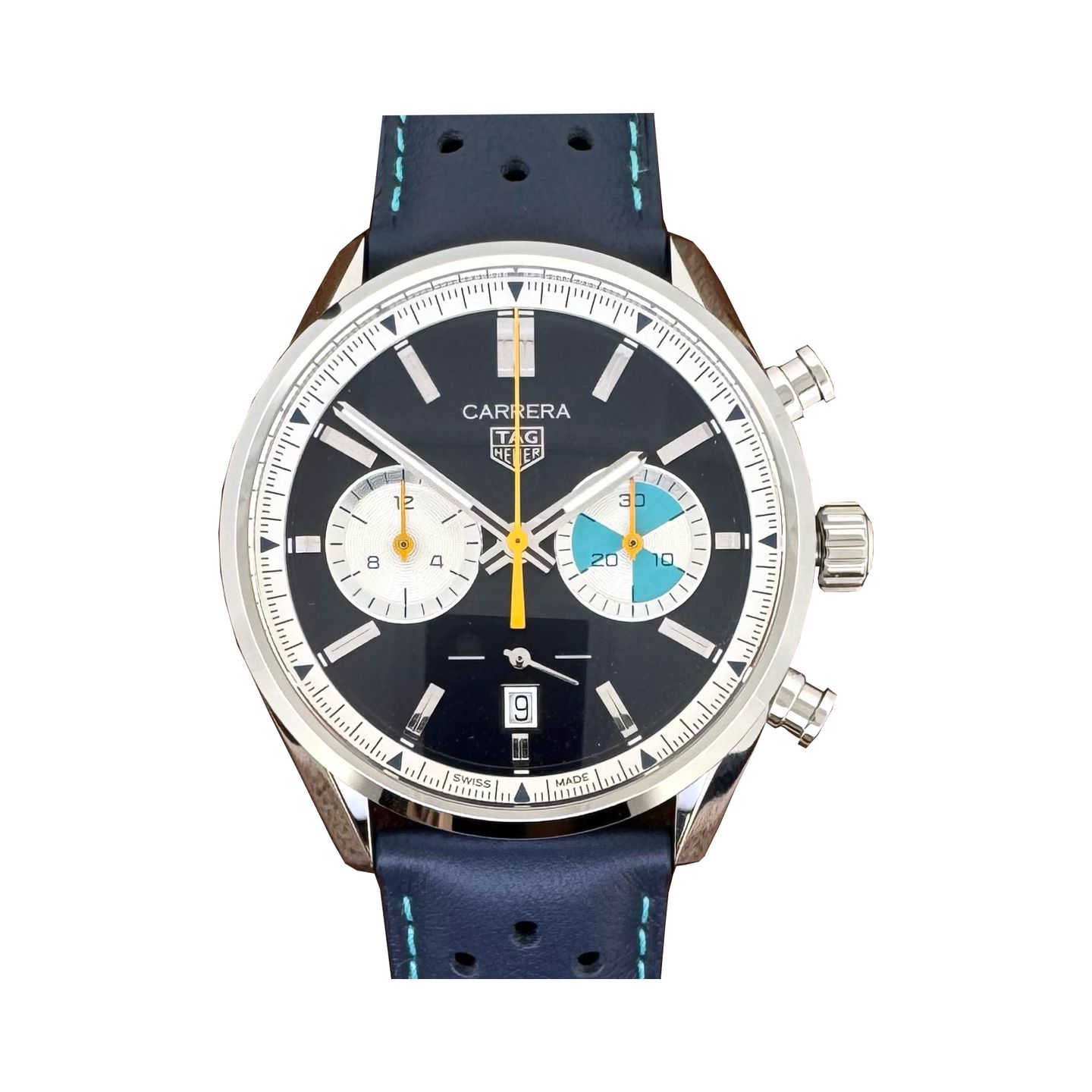 TAG Heuer Carrera CBN201N.FC6620 (2025) - Blue dial 42 mm Steel case (1/1)