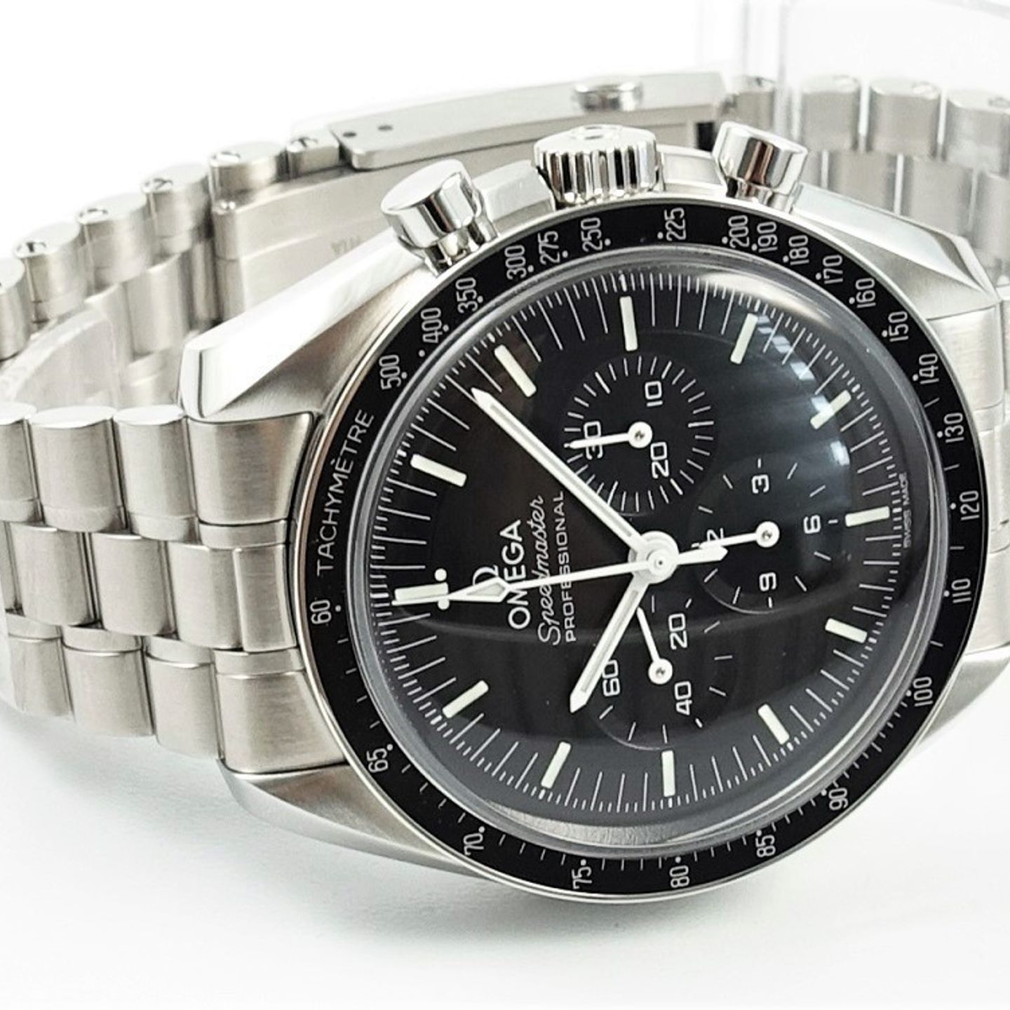 Omega Speedmaster Professional Moonwatch 310.30.42.50.01.001 (2024) - Zwart wijzerplaat 42mm Staal (4/8)