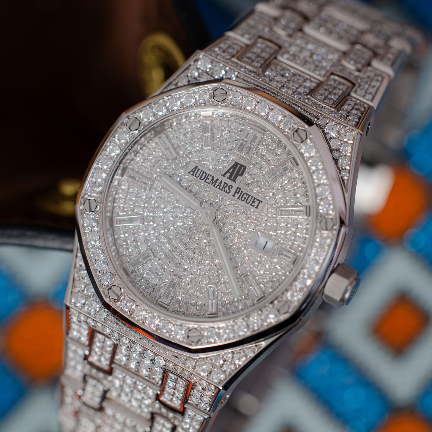 Audemars Piguet Royal Oak Lady 67650ST.OO.1261ST.01 (Unknown (random serial)) - Black dial 33 mm Steel case (4/8)