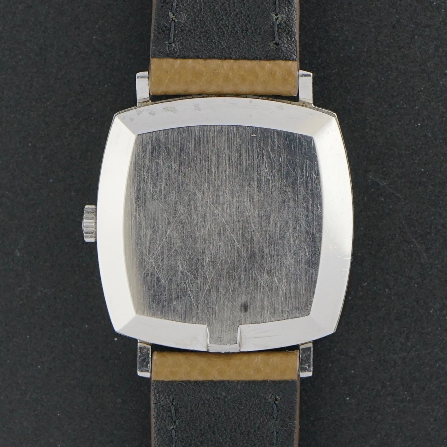 Omega Genève 162.010 (1968) - Blue dial 31 mm Steel case (3/8)