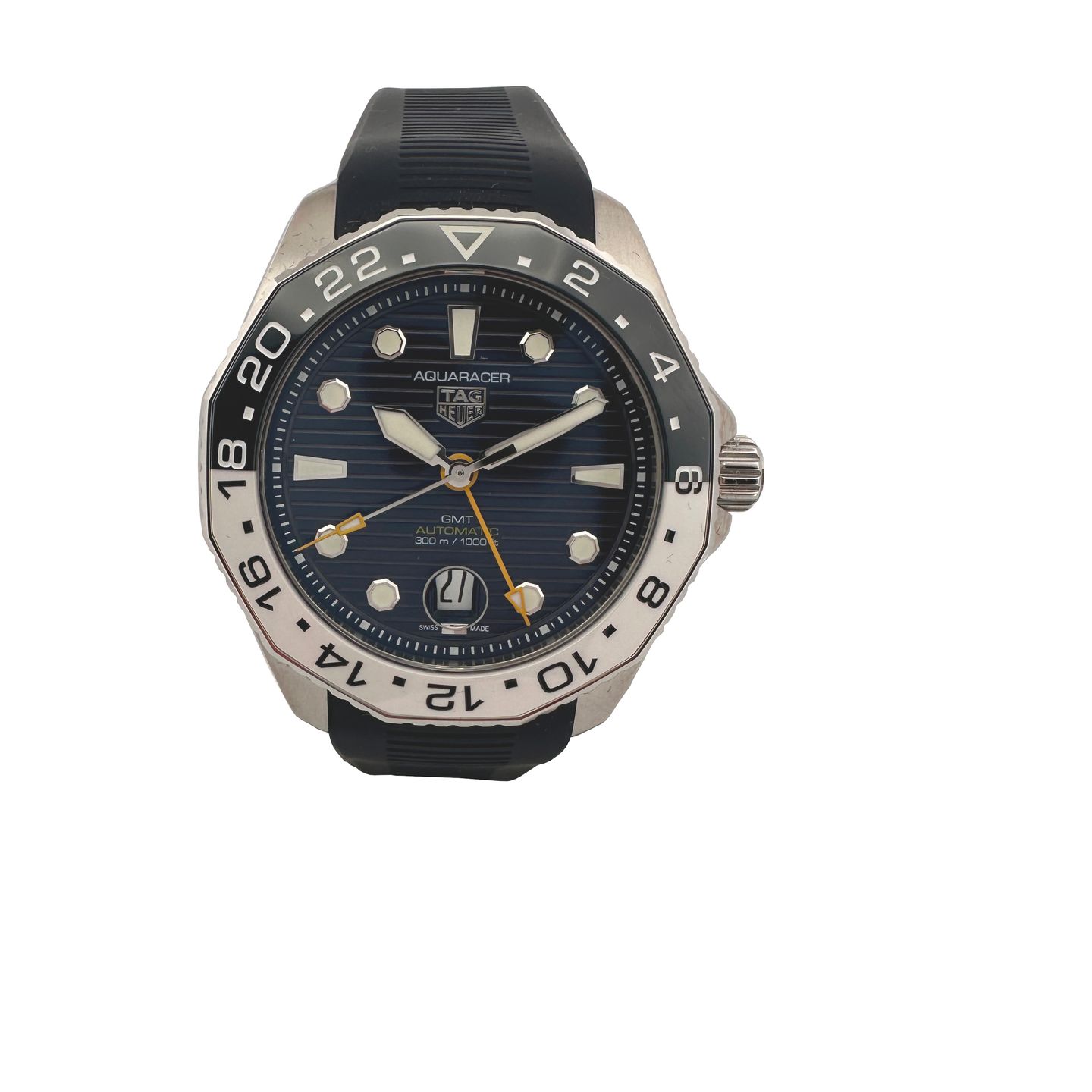 TAG Heuer Aquaracer 300M WBP2010.FT6198 (2024) - Blauw wijzerplaat 43mm Staal (7/8)