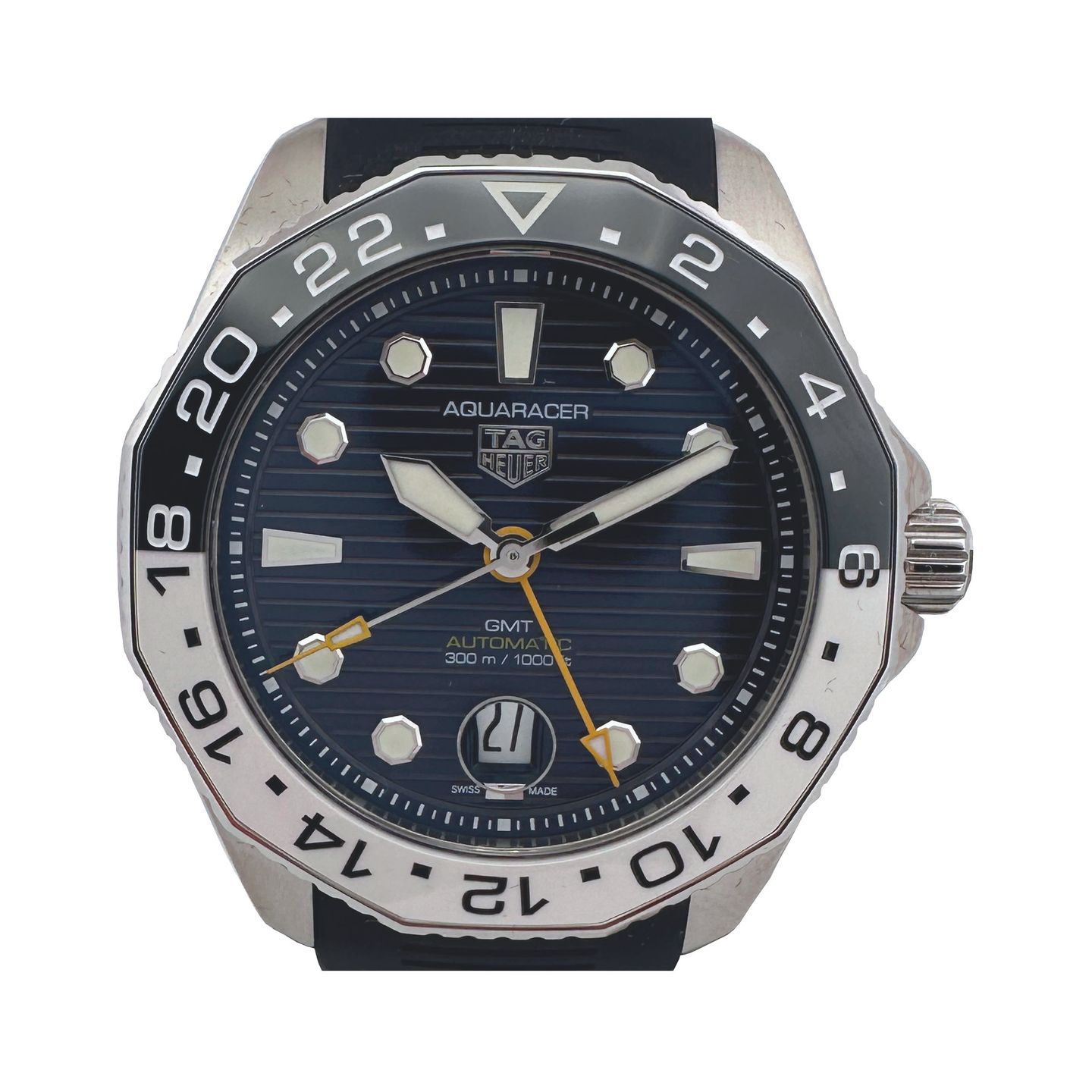 TAG Heuer Aquaracer 300M WBP2010.FT6198 (2024) - Blauw wijzerplaat 43mm Staal (8/8)