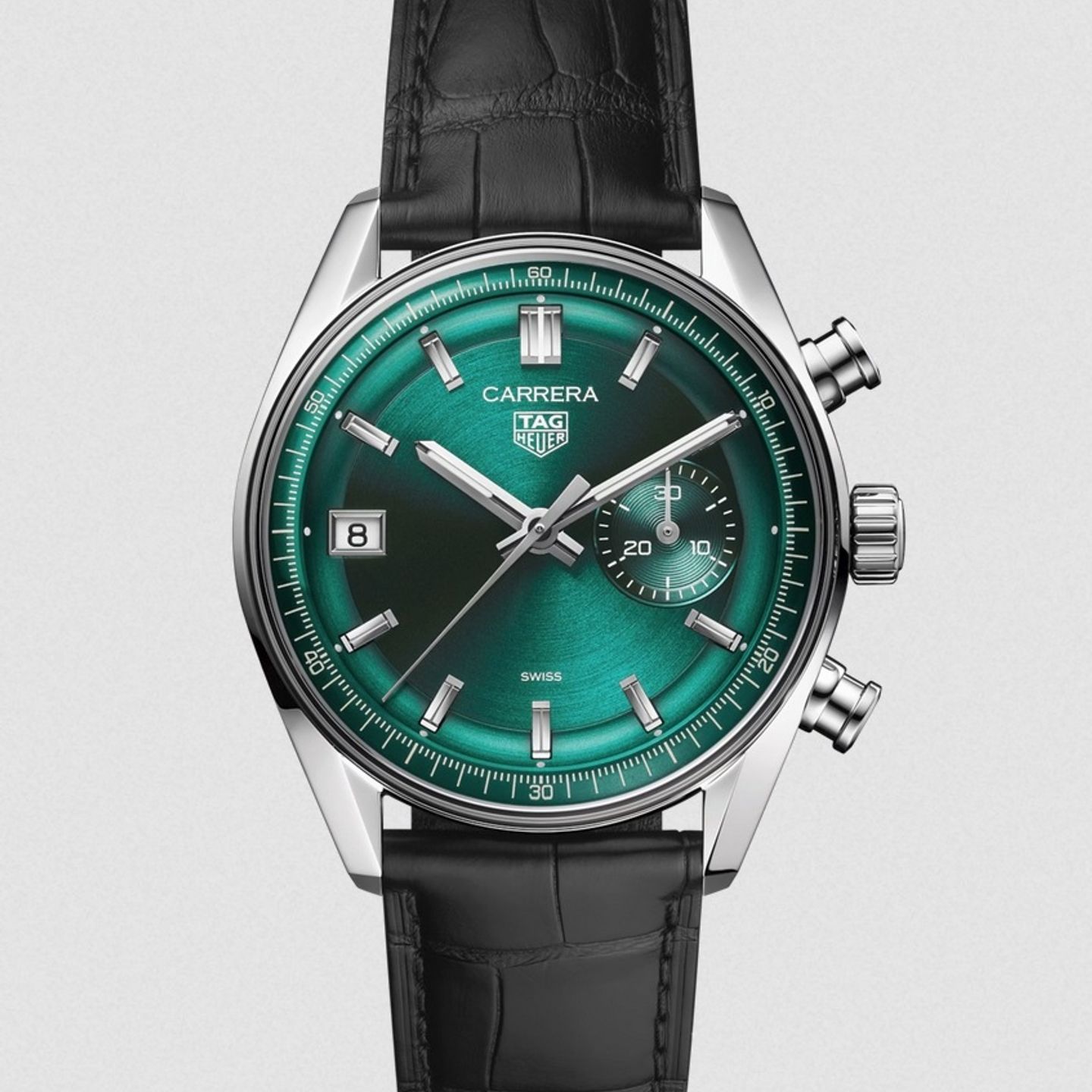 TAG Heuer Carrera CBS2211.FC6545 (2025) - Green dial 39 mm Steel case (1/1)