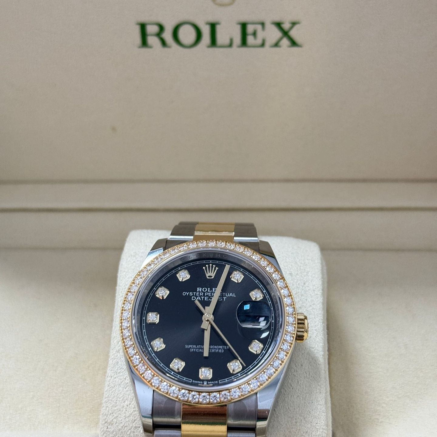 Rolex Datejust 36 126283RBR (2023) - Black dial 36 mm Steel case (4/8)