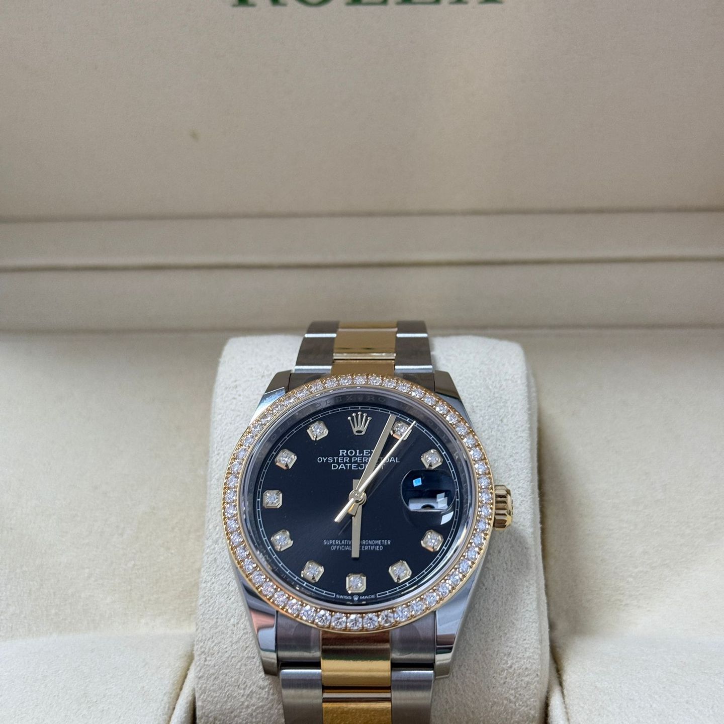 Rolex Datejust 36 126283RBR (2023) - Black dial 36 mm Steel case (6/8)