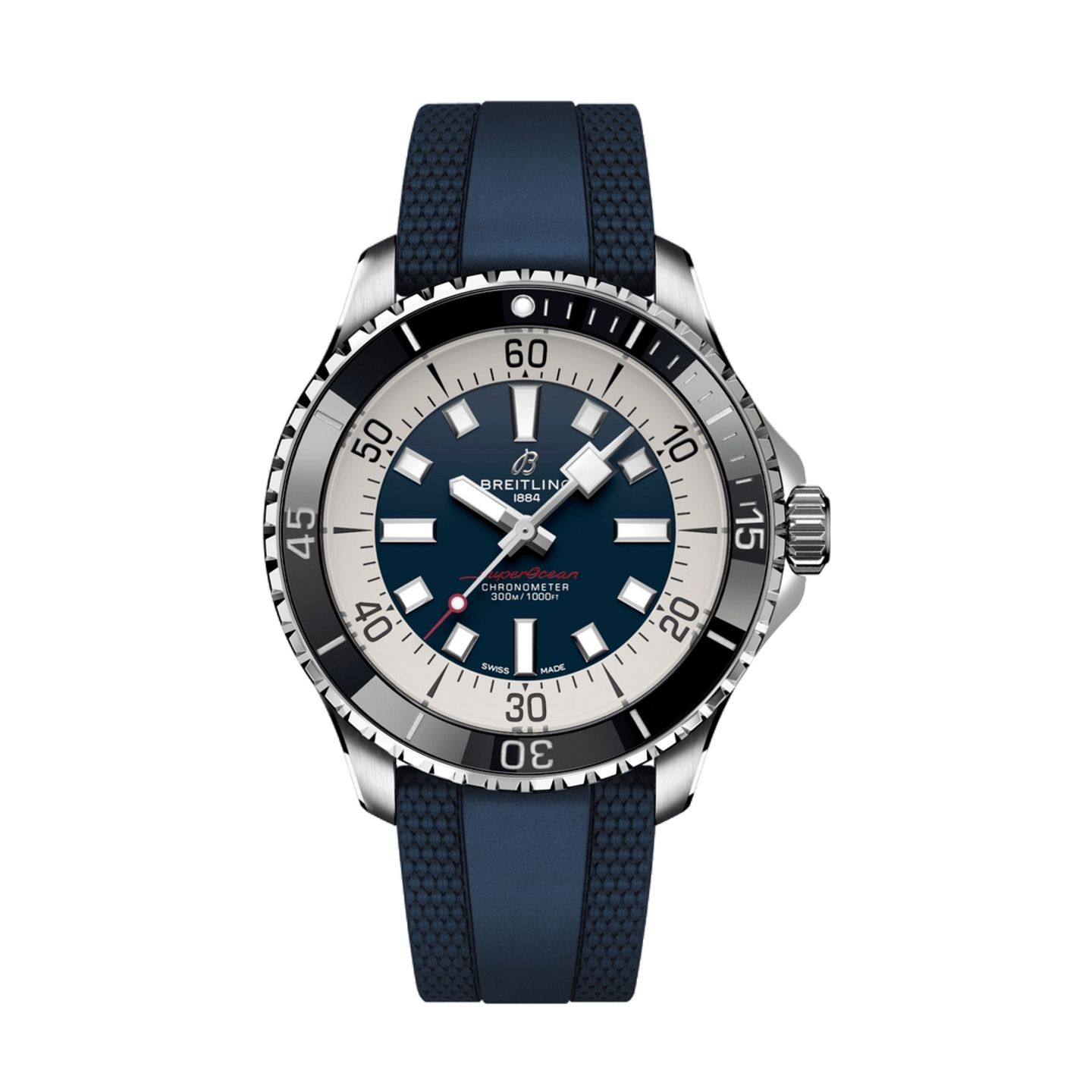 Breitling Superocean 44 A17376211C1S1 (2023) - Blue dial 44 mm Steel case (1/1)