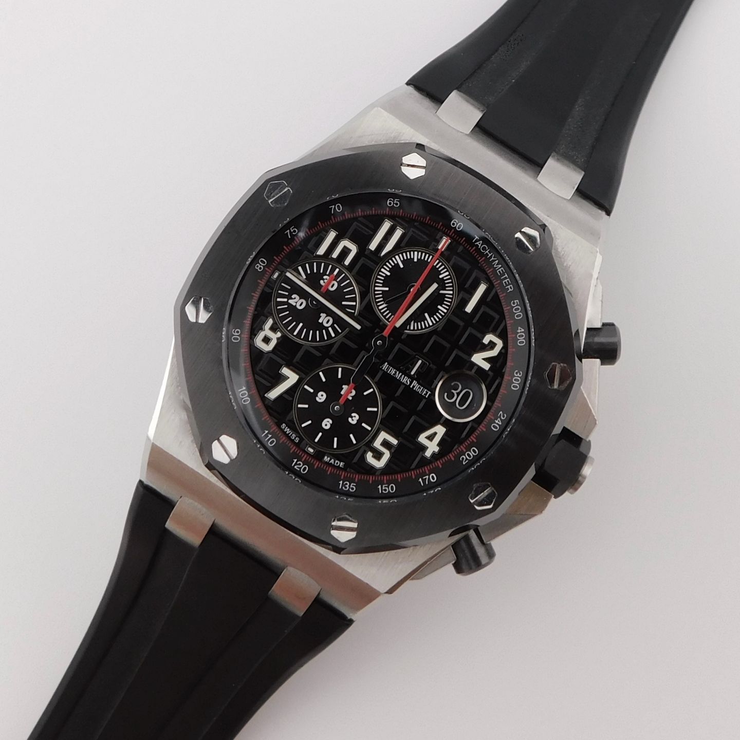 Audemars Piguet Royal Oak Offshore Chronograph 26470SO.OO.A002CA.01 (2022) - Black dial 42 mm Steel case (1/7)