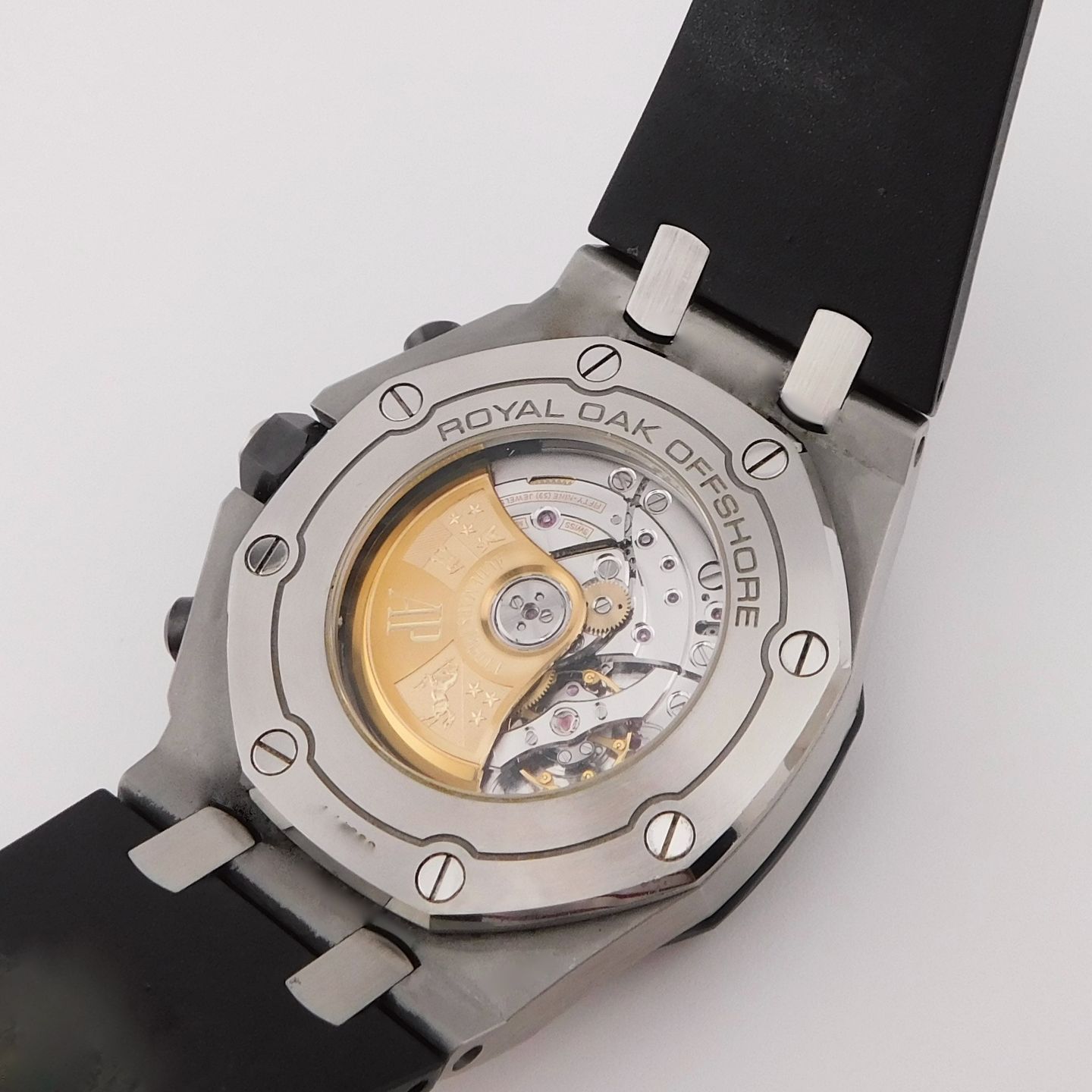 Audemars Piguet Royal Oak Offshore Chronograph 26470SO.OO.A002CA.01 (2022) - Black dial 42 mm Steel case (4/7)