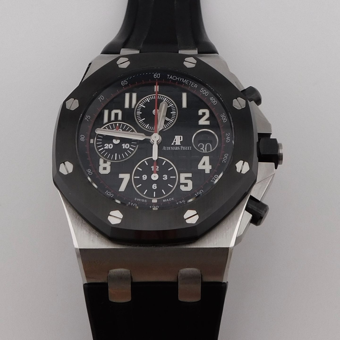 Audemars Piguet Royal Oak Offshore Chronograph 26470SO.OO.A002CA.01 (2022) - Black dial 42 mm Steel case (3/7)