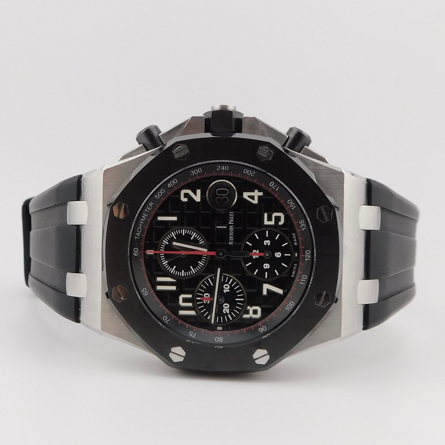 Audemars Piguet Royal Oak Offshore Chronograph 26470SO.OO.A002CA.01 (2022) - Black dial 42 mm Steel case (2/7)