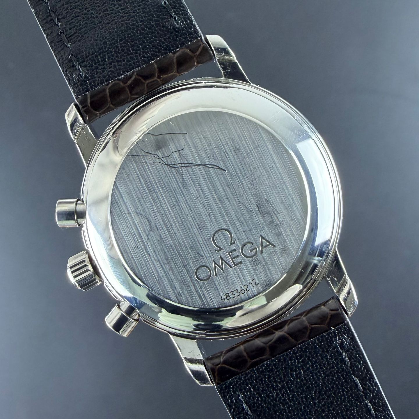 Omega De Ville Prestige 4840.51 (1984) - Black dial 36 mm Steel case (4/8)