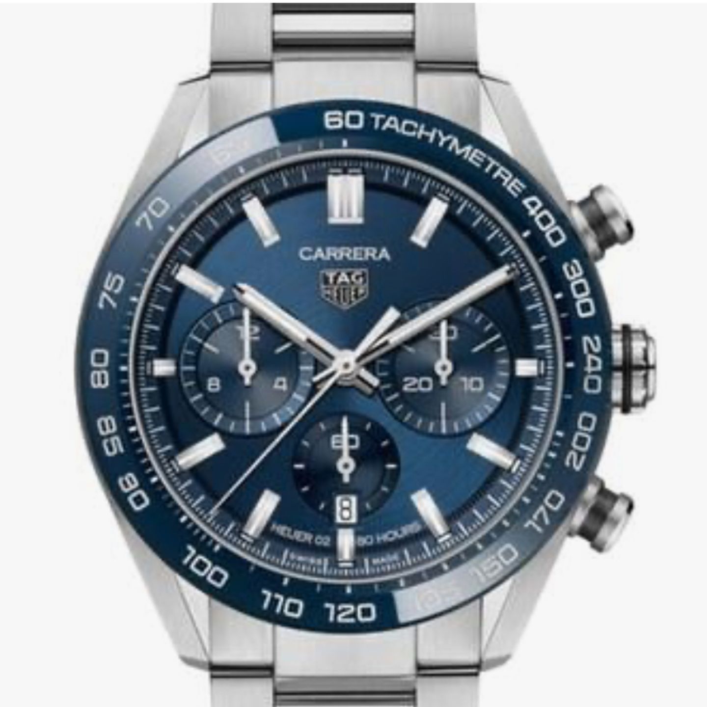 TAG Heuer Carrera CBN2A1A.BA0643 (2024) - Blauw wijzerplaat 44mm Staal (1/1)