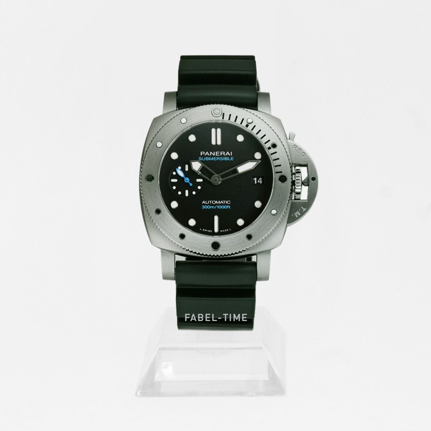 Panerai Luminor Submersible PAM02973 (2024) - Zwart wijzerplaat 42mm Staal (1/1)