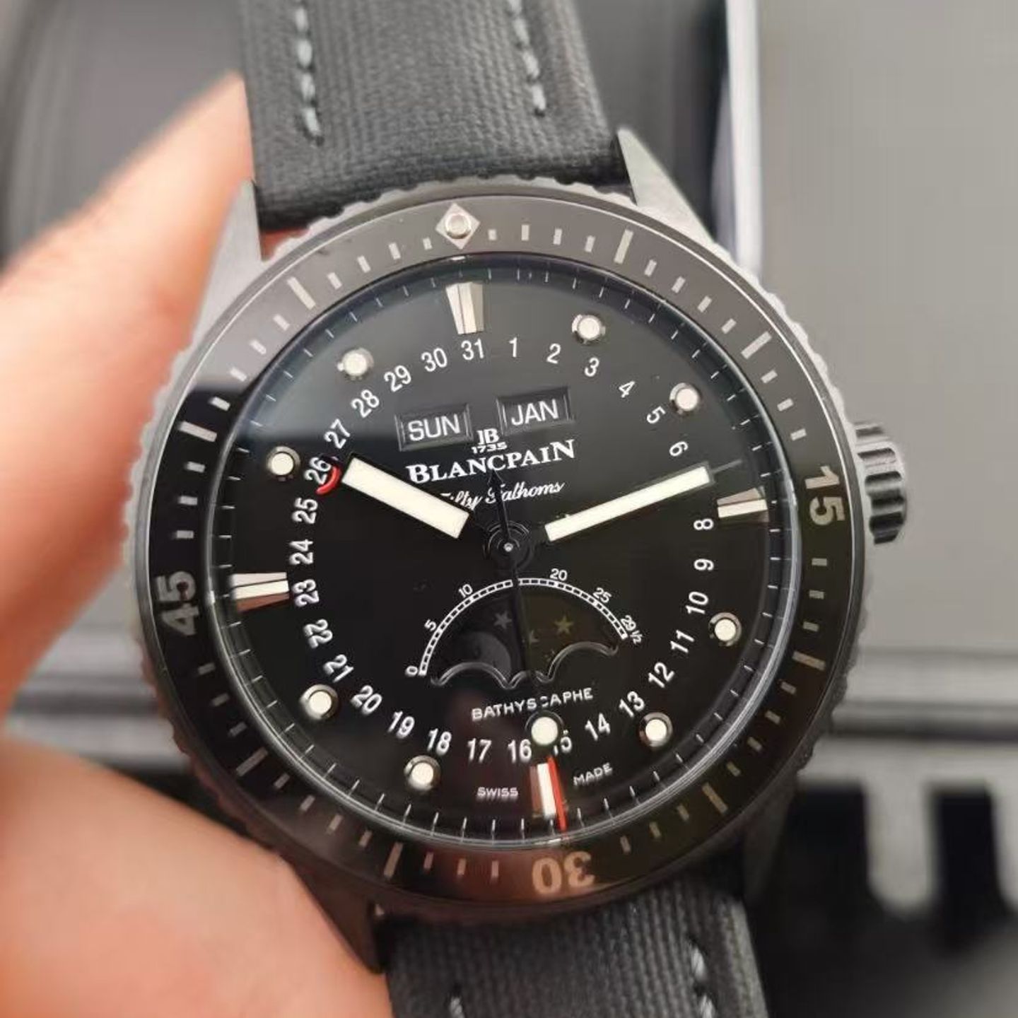 Blancpain Fifty Fathoms Bathyscaphe 5054-0130-B52A - (1/3)