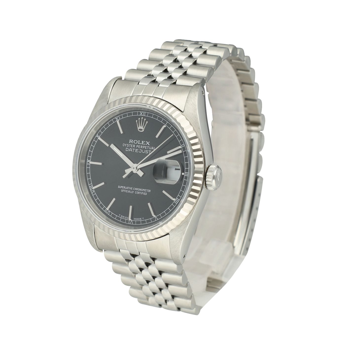 Rolex Datejust 36 16234 (1994) - Zwart wijzerplaat 36mm Staal (5/8)