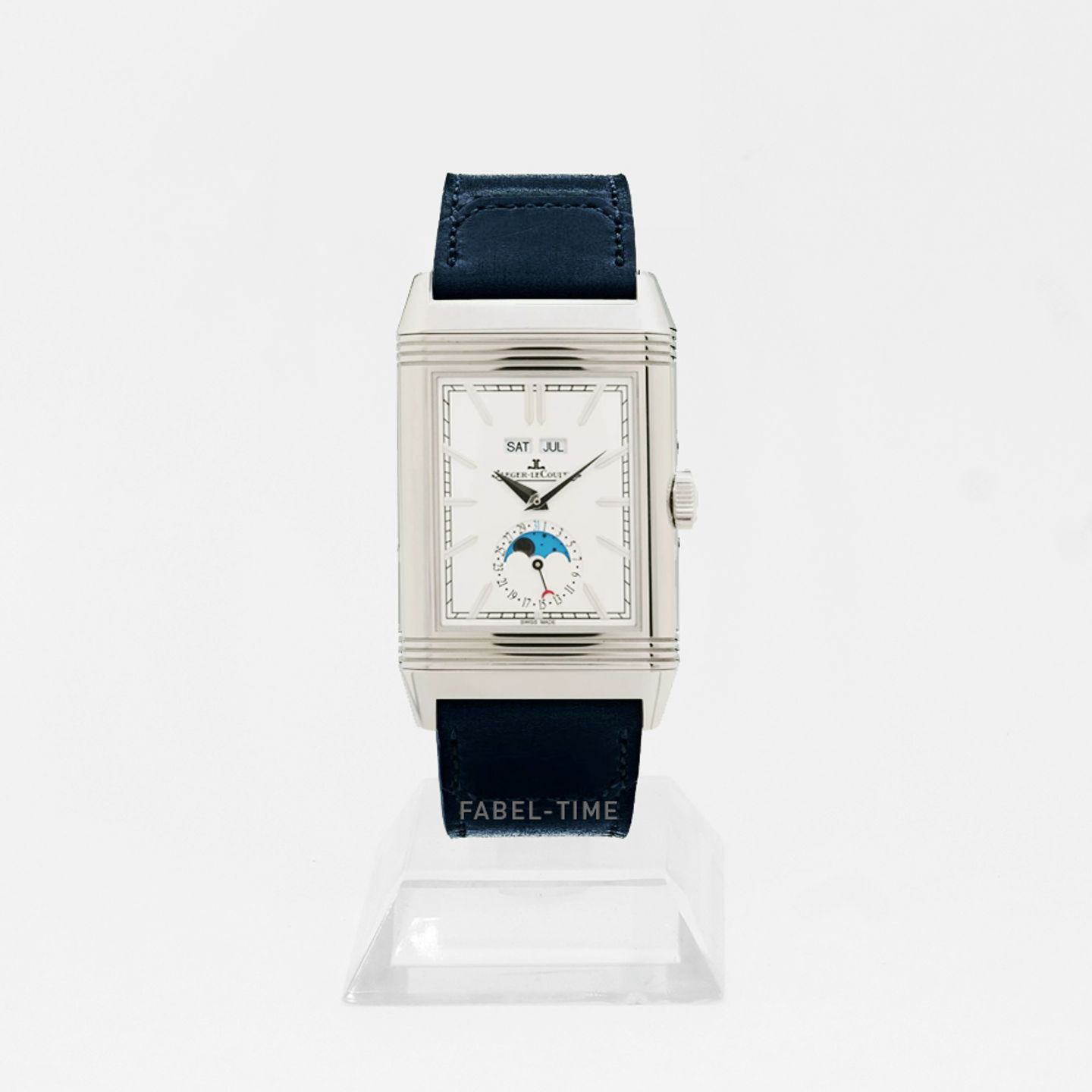 Jaeger-LeCoultre Reverso Duoface Q3918420 (2024) - Zilver wijzerplaat 49mm Staal (1/1)