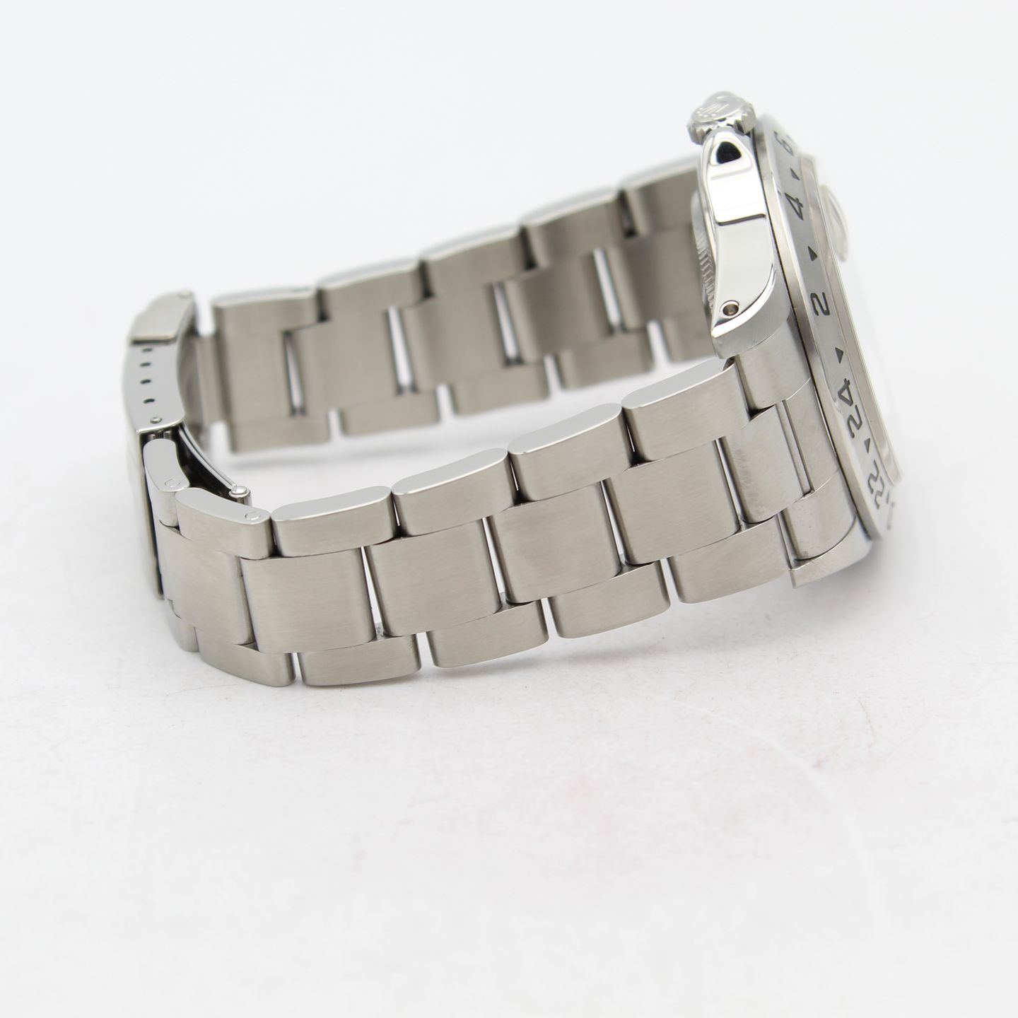 Rolex Explorer II 16570 (1997) - Zwart wijzerplaat 40mm Staal (6/8)