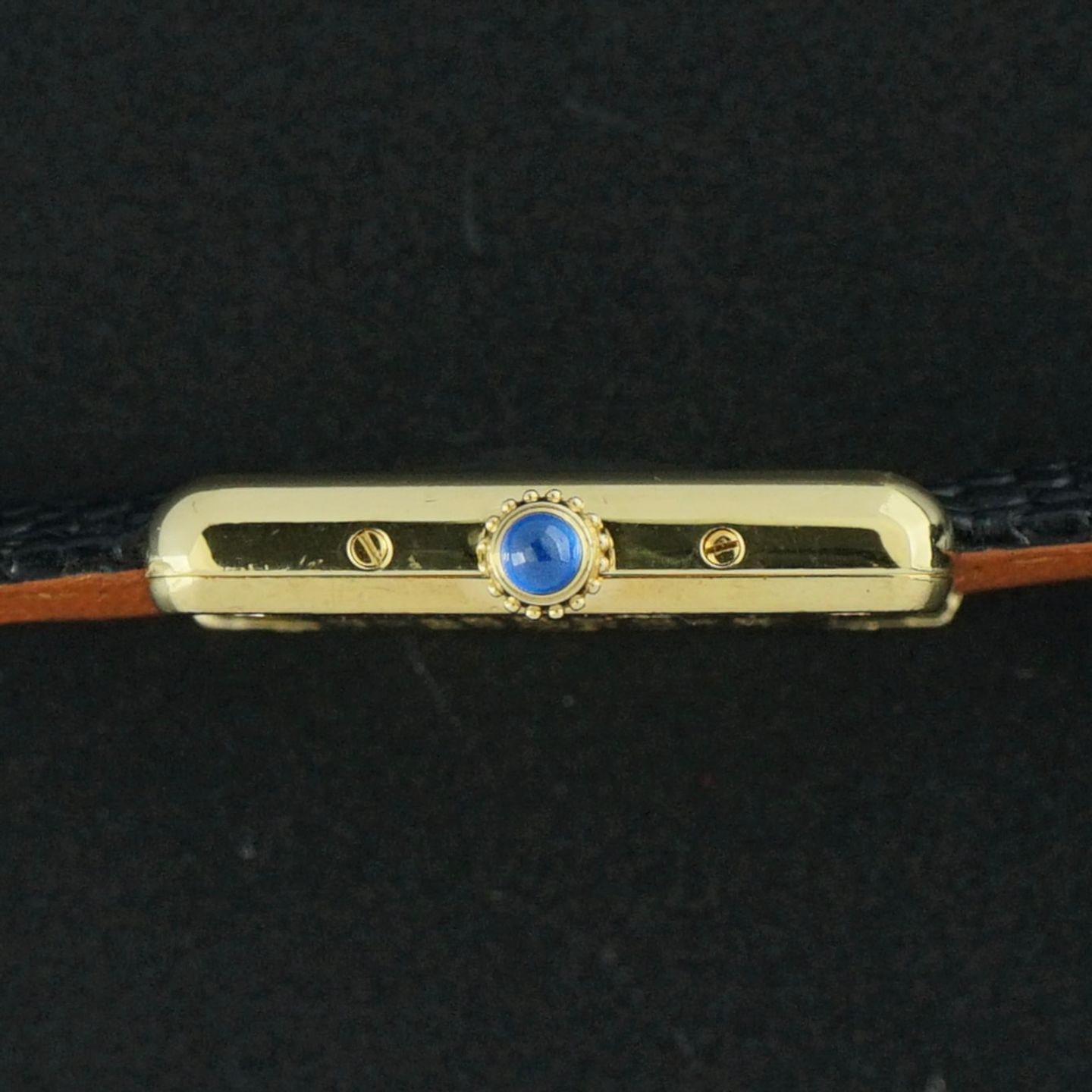 Cartier Tank Vermeil 5057001 (1990) - Champagne wijzerplaat 20mm Zilver (5/8)