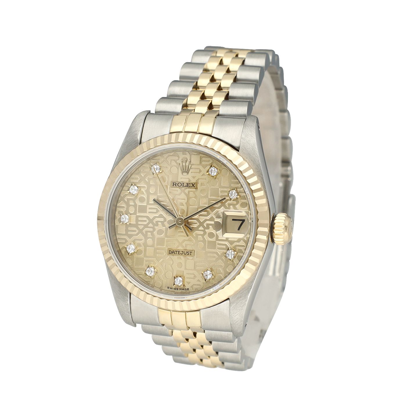 Rolex Datejust 31 68273 (1990) - Champagne wijzerplaat 31mm Goud/Staal (4/8)